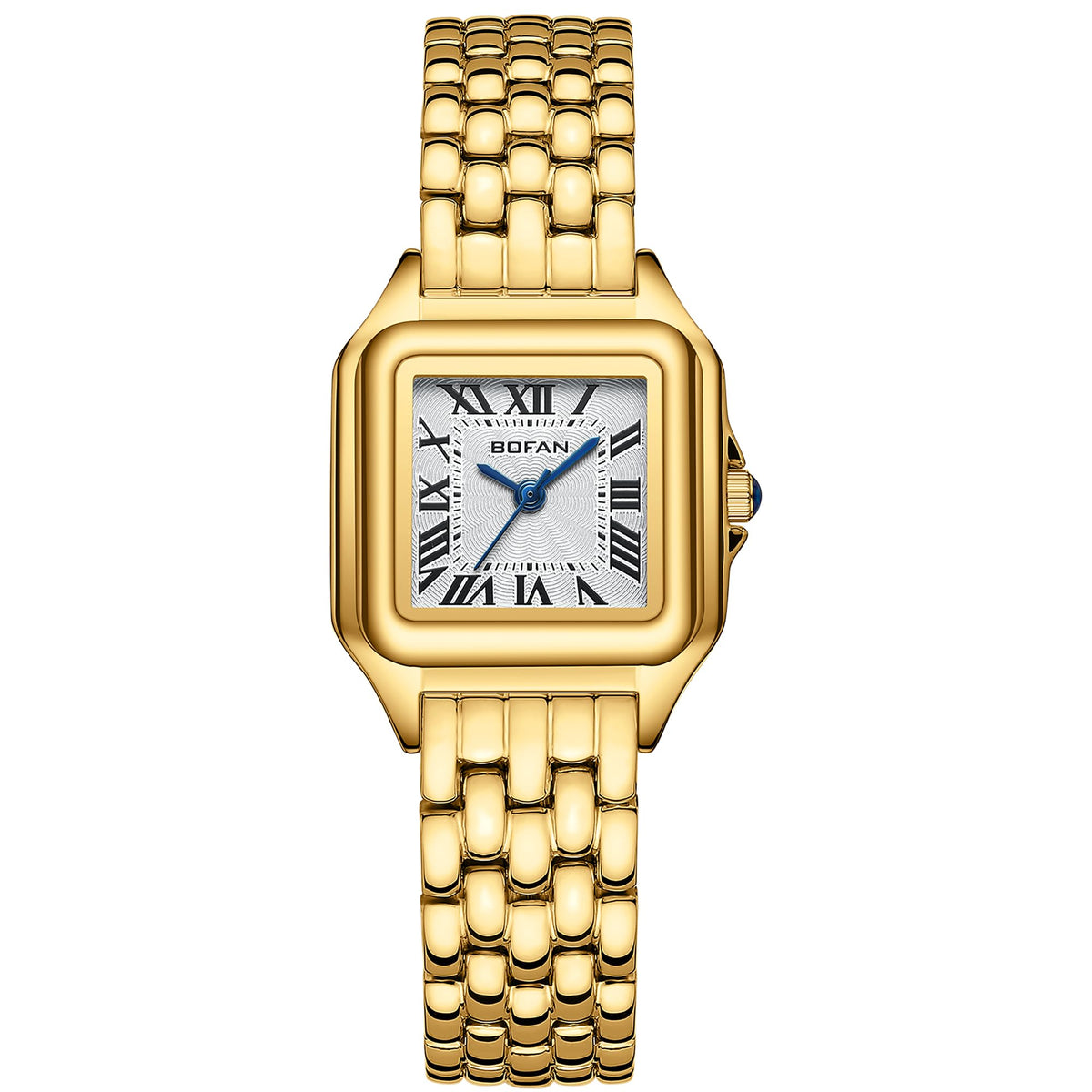 BOFAN Small Gold Watches for Women Easy Reader Ladies Quartz - BOFAN Official Imagery - 1