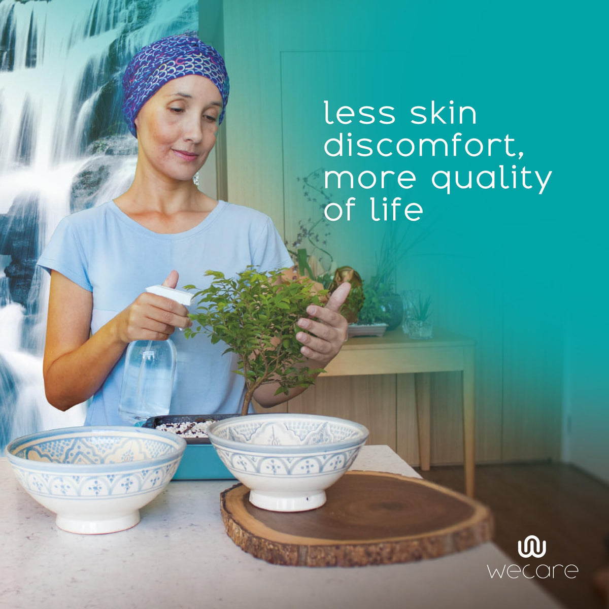 WeCare Moistcare Body and Face Lotion Chemo Support - WeCare Official Imagery - 7