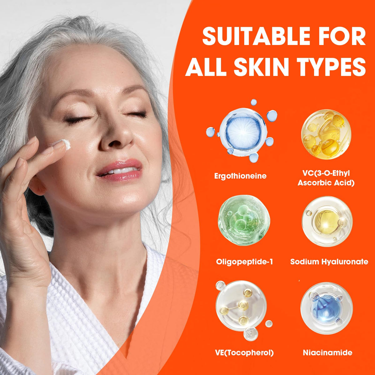 Super Vitamin C Serum for Women over 70 All In One Total - Nodfens Official Imagery - 4