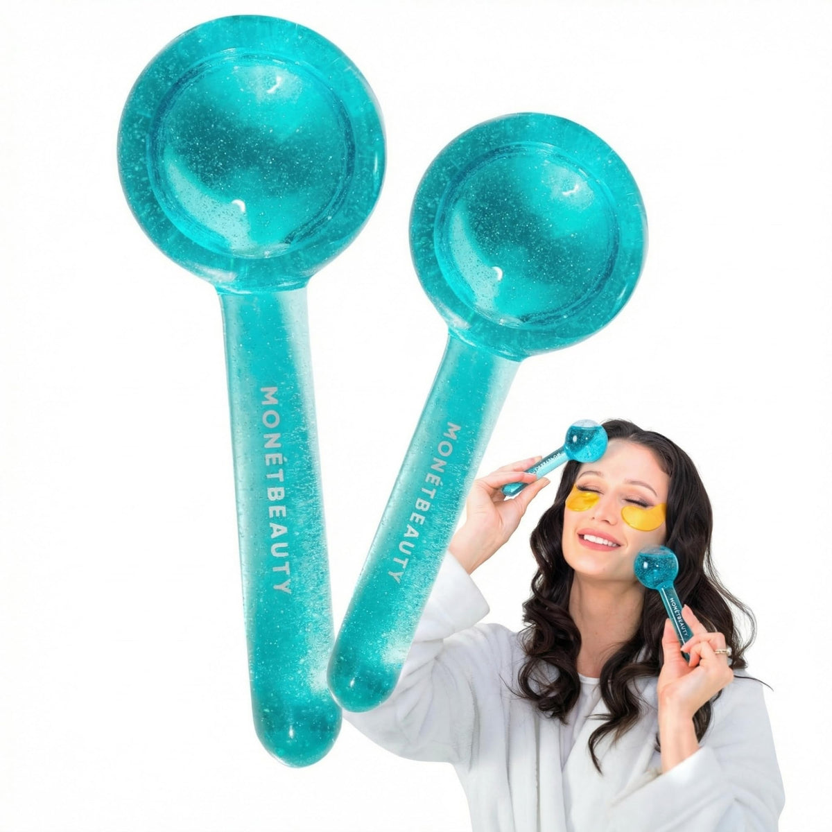 Tighten Skin Depuff Sinus Relief Try Ice Globes for Face - MonétBeauty Official Imagery - 1