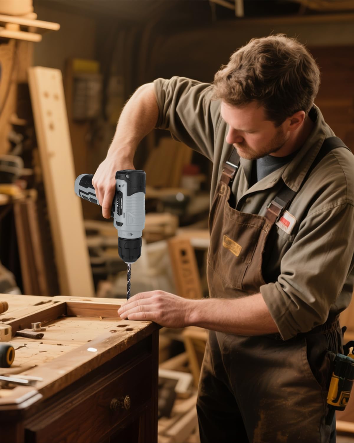 139 Piece Home Tool Kit with 8V Cordless Drill and Storage - Thatool Official Imagery - 3