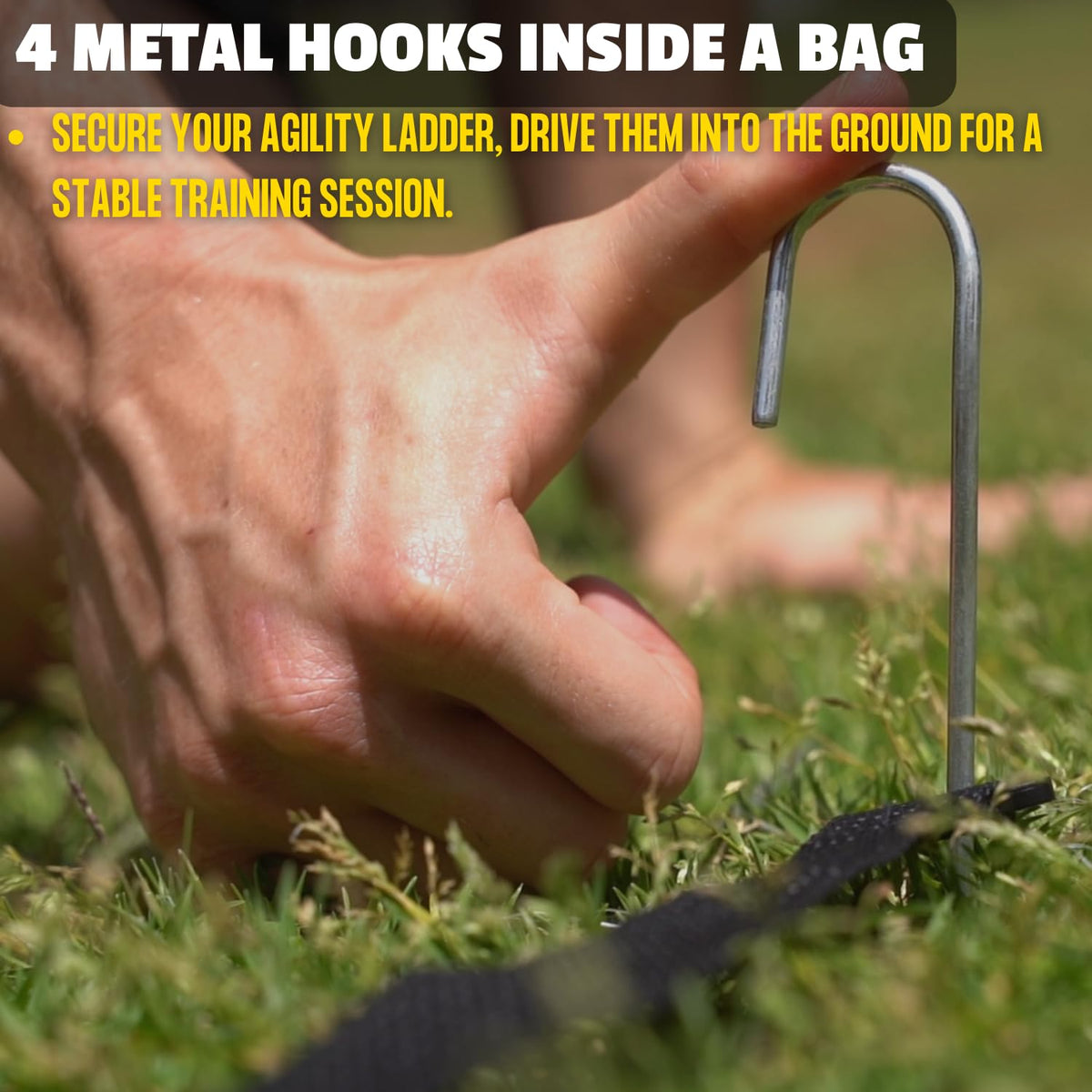 Agility Ladder Full Training Equipment Set Improves - Invincible Fitness Official Imagery - 5