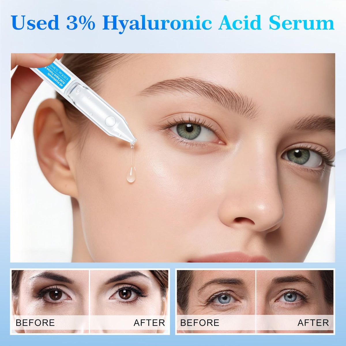 Hyaluronic Acid Serum for Face 3 4D Deep Hydrating Facial - BurGift Official Imagery - 5