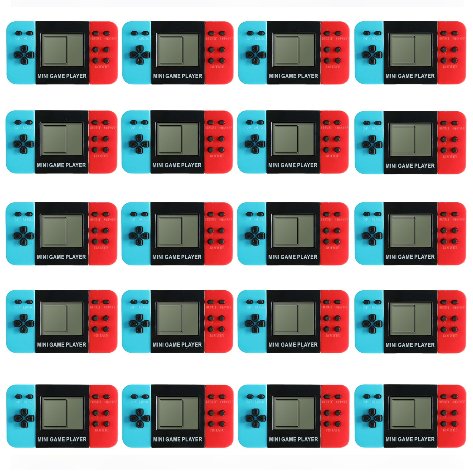 APZ 20 Video Game Party Favors for Kids,Video Game Keychain - Product Imagery