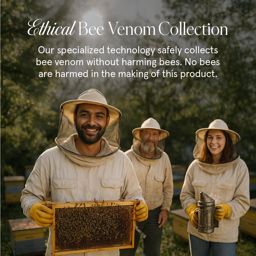 KUSHI Bee Venom Face Serum Hydrates Firms Cruelty Free 15ml - KUSHI Official Imagery - 7