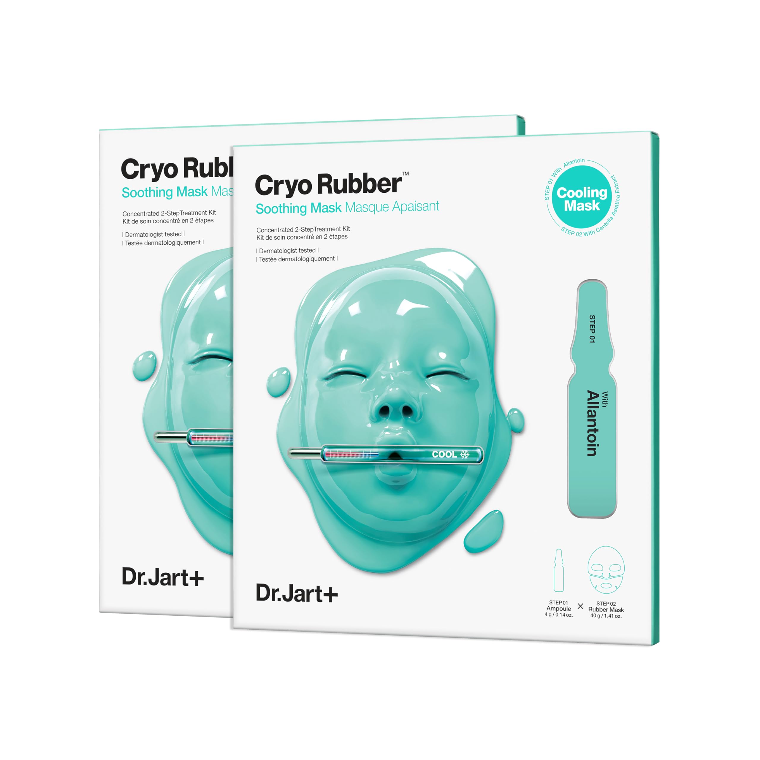 Dr.Jart+ Cryo Rubber Soothing Korean Face Mask, Hydrates and - Generic