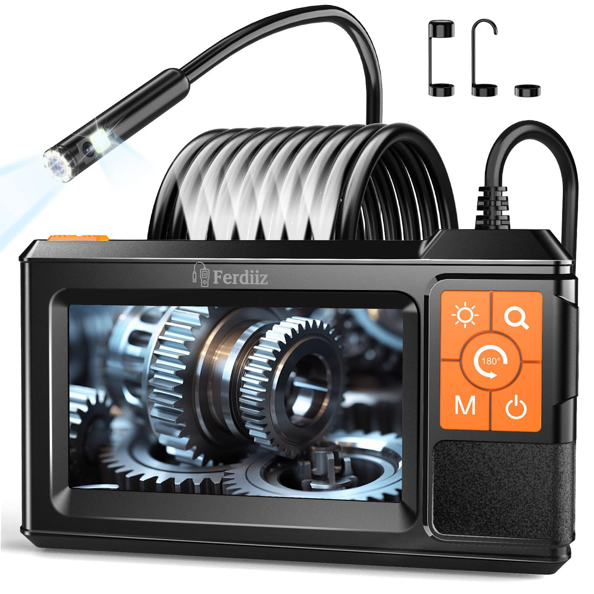 Dual Lens Endoscope with Light Endoscope Camera with Light - Ferdiiz Official Imagery - 2