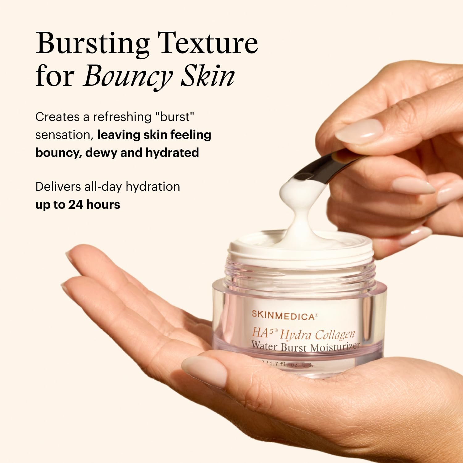 SkinMedica HA Hydra Collagen Water Burst Face Moisturizer - Premium Selection Official Imagery - 5
