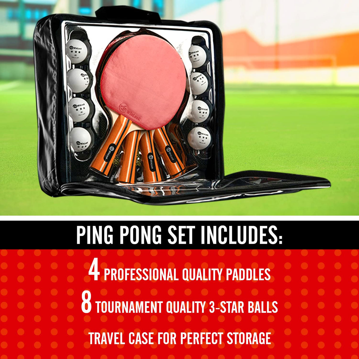 JP WinLook Ping Pong Paddles Sets - JP WinLook Official Imagery - 3