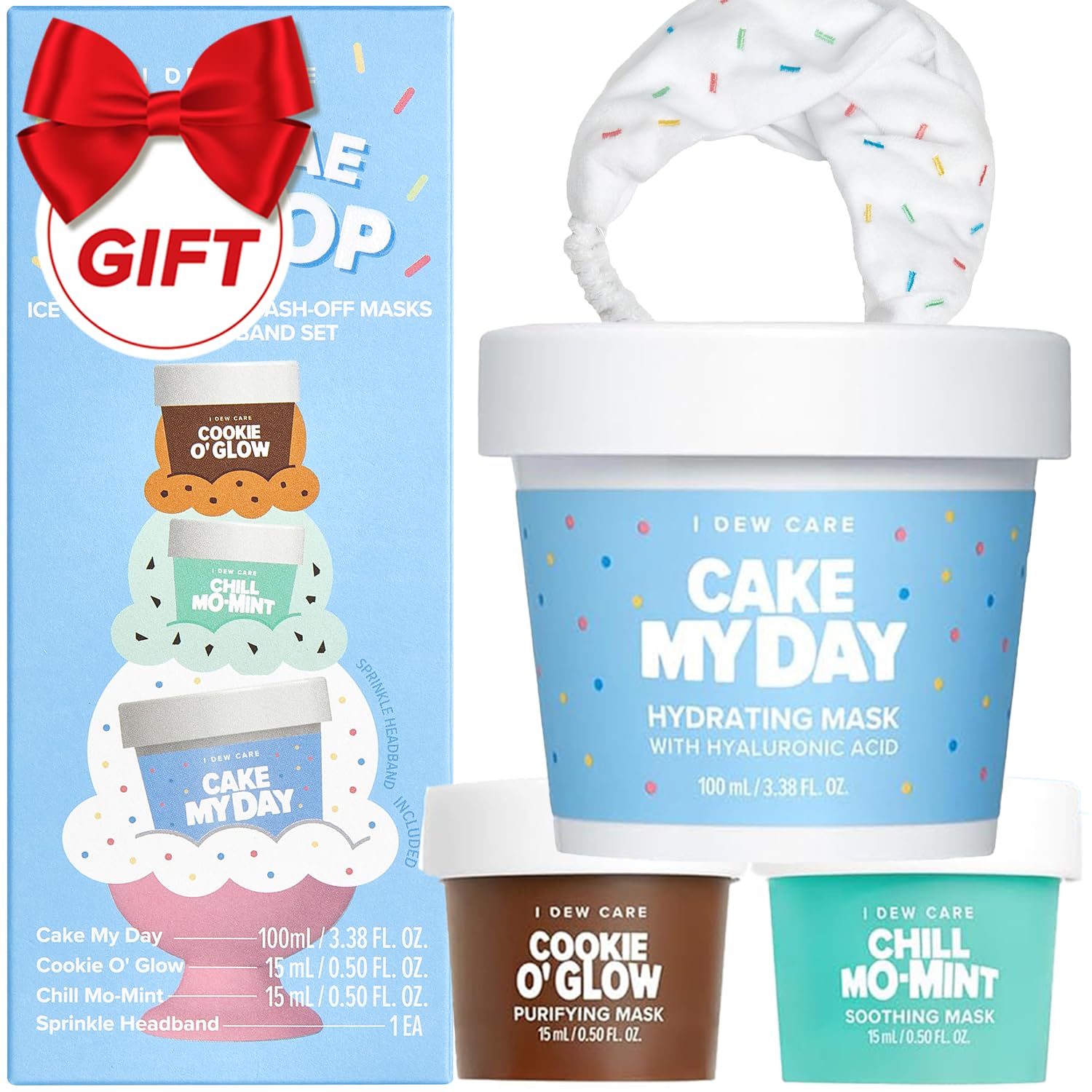 I DEW CARE Wash Off Face Mask Set - I DEW CARE