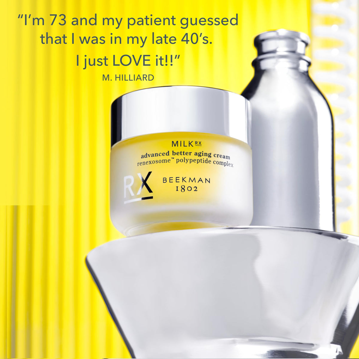 Beekman 1802 Milk RX Advanced Better Aging Face Cream 1 69 - Beekman 1802 Official Imagery - 5