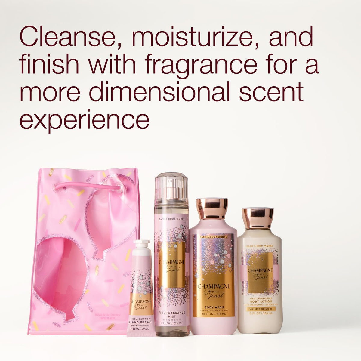 Bath Body Works Champagne Toast Gift Set Sparkling Berry 1 - Bath & Body Works Official Imagery - 6
