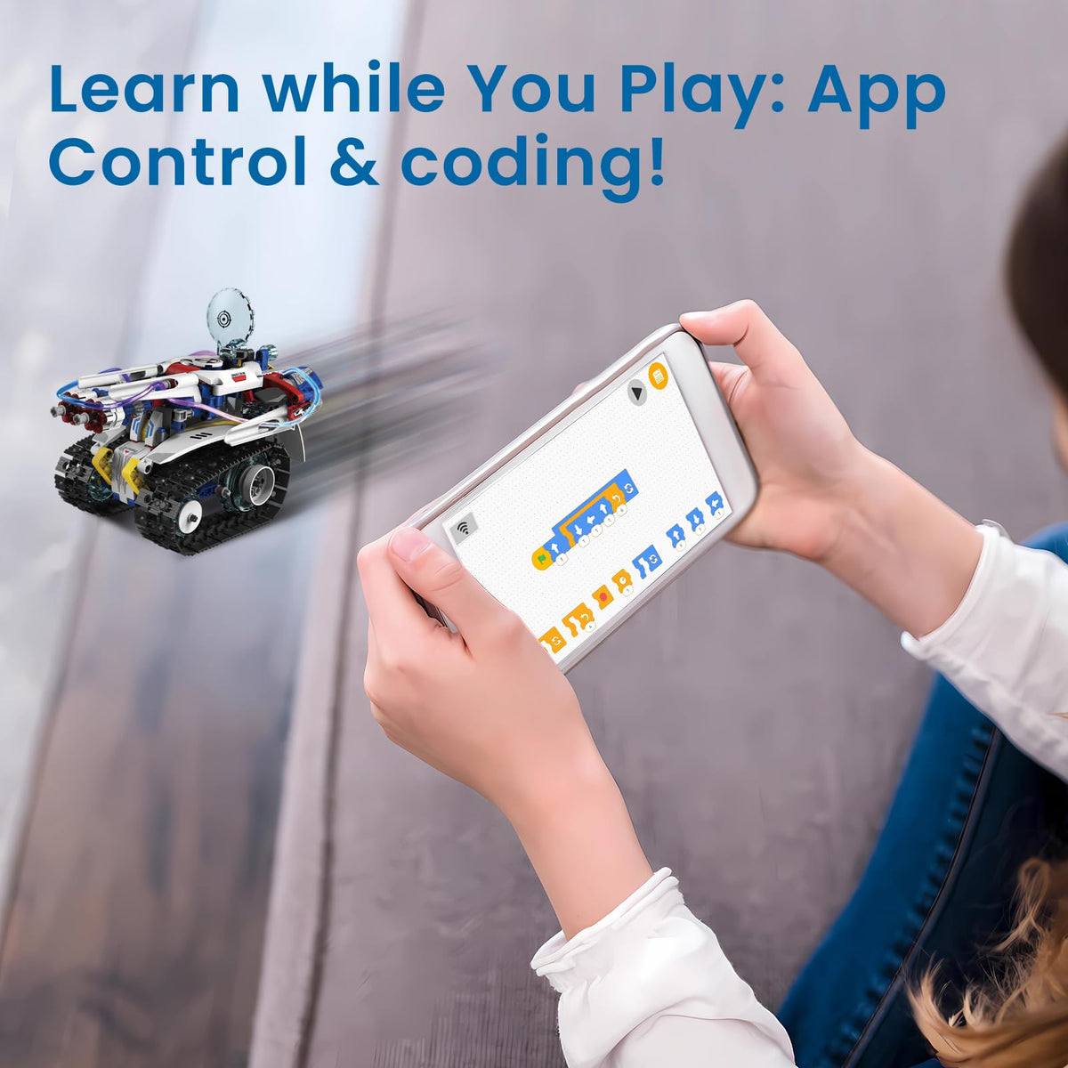 STEM Robot Building Kit for Kids Ages 6 16 - HPROMOT Official Imagery - 4