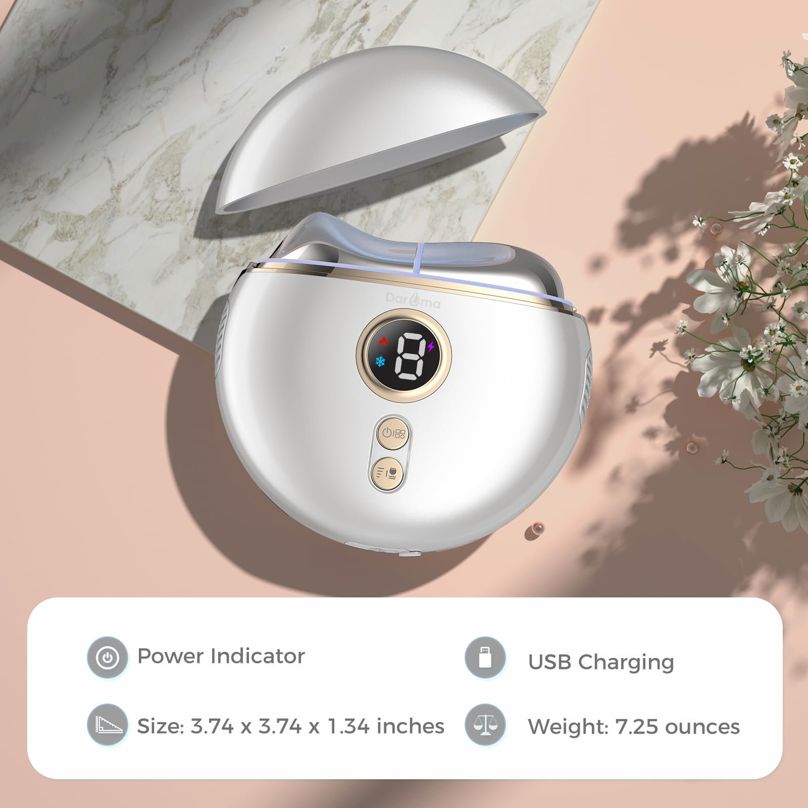 DAROMA Electric Gua Sha Tool - DAROMA Official Imagery - 8