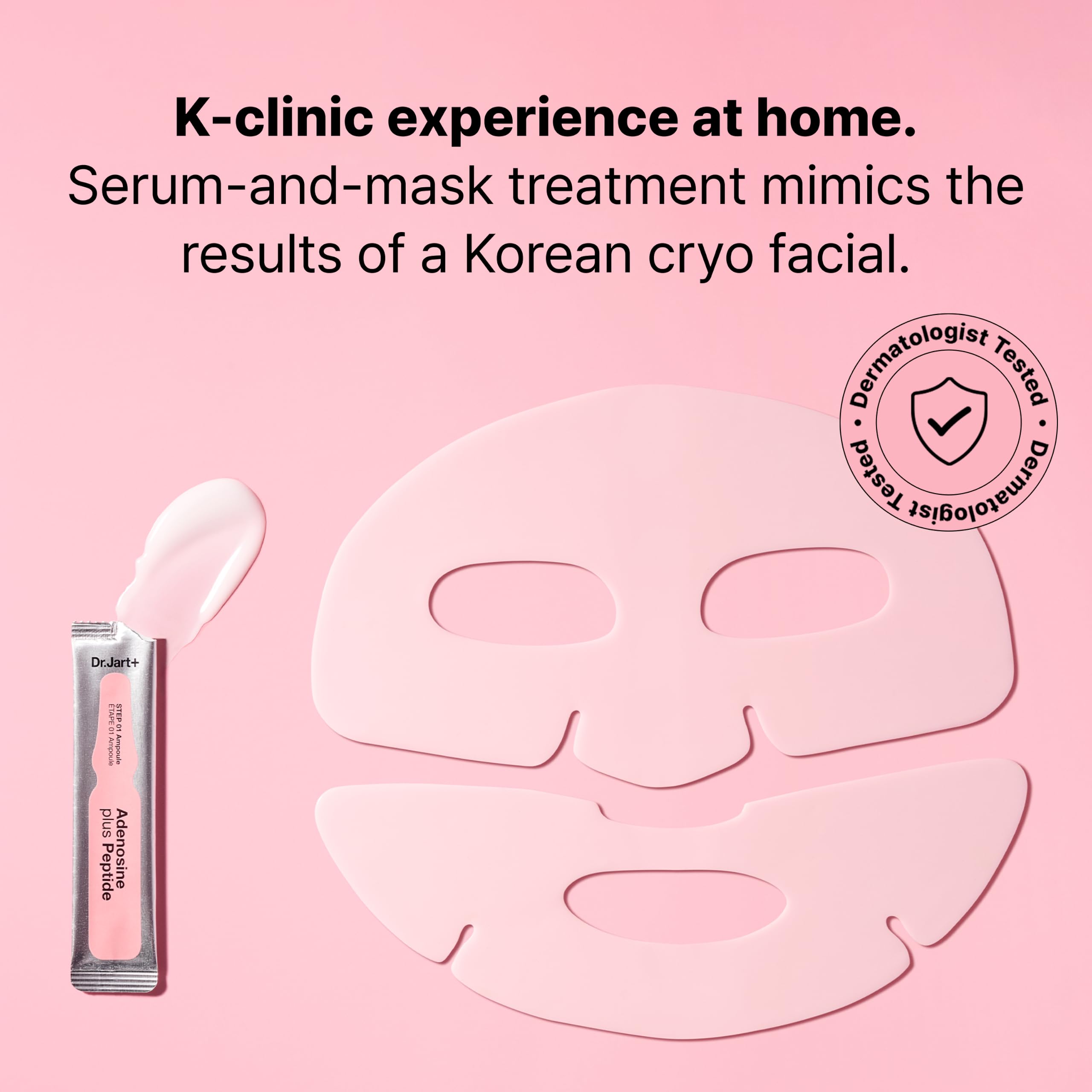 Dr.Jart+ Cryo Rubber Cooling Korean Face Mask with Serum Ampoule - Generic