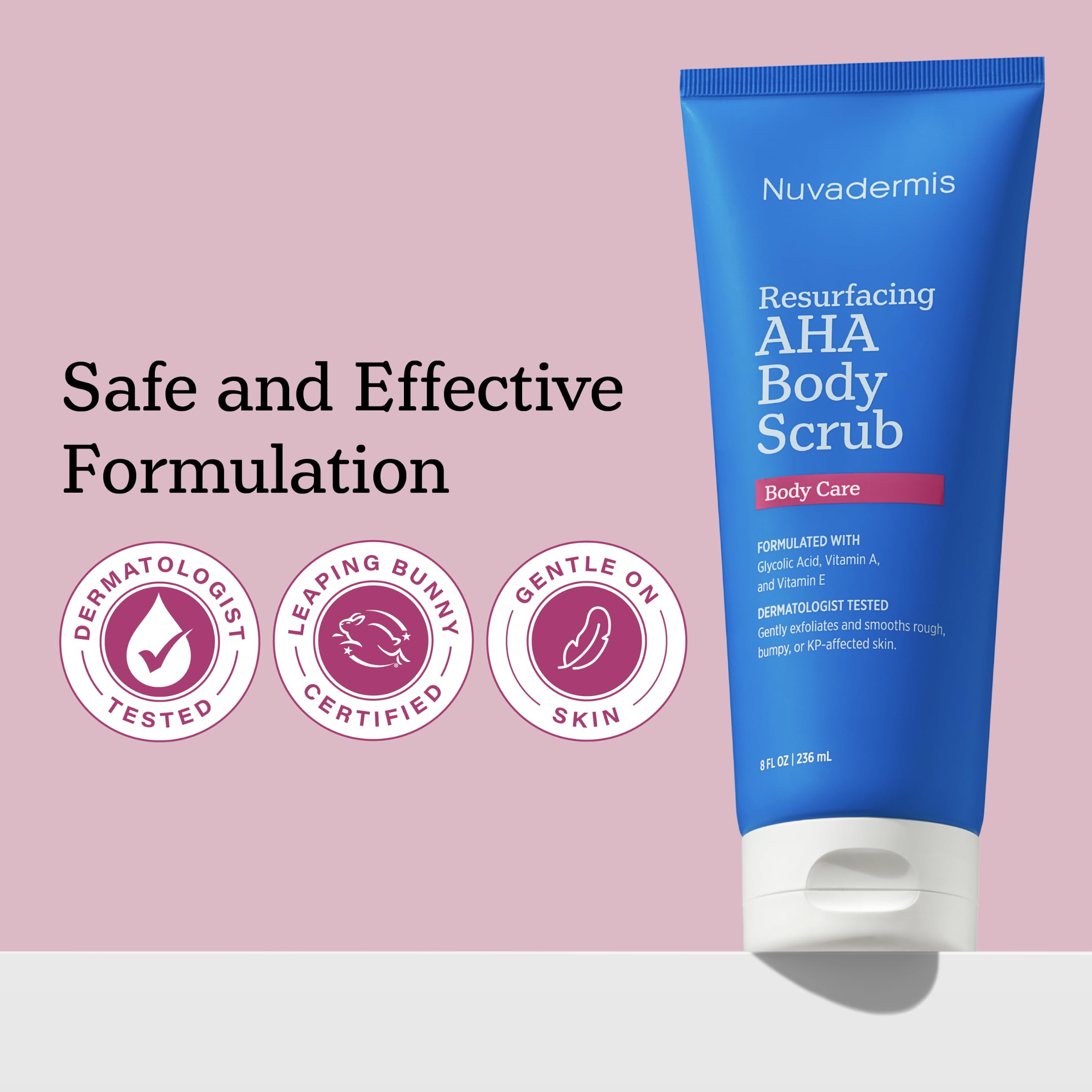 Nuvadermis KP Body Scrub - NUVADERMIS Official Imagery - 5