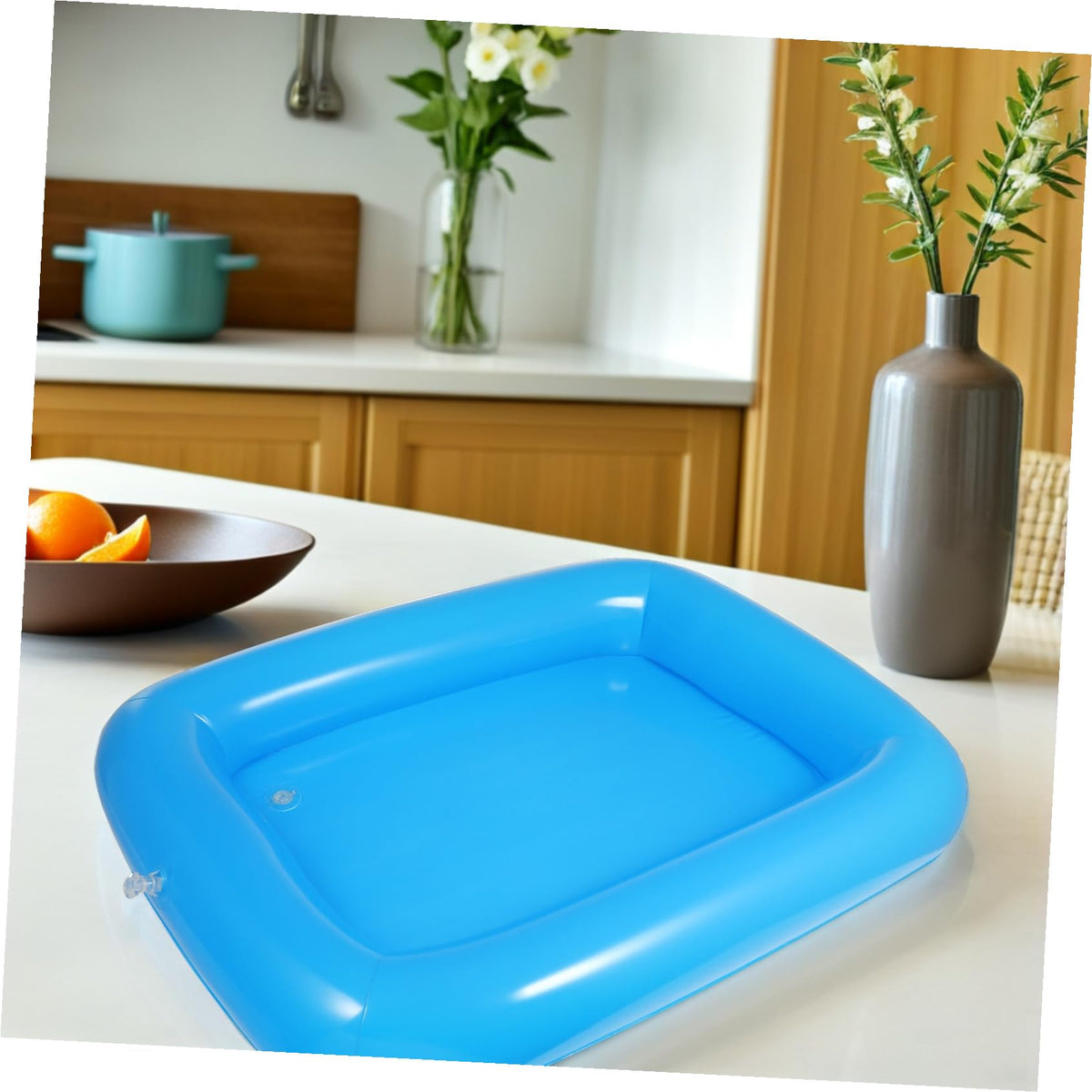 Hemoton 2 PCS Inflatable Serving Bar Tray Food Drink - Hemoton Official Imagery - 8