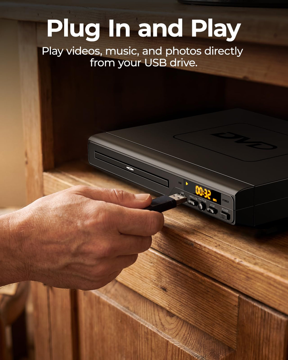 ELECTCOM PRO Region Free DVD Player for TV with HDMI - ELECTCOM PRO Official Imagery - 8