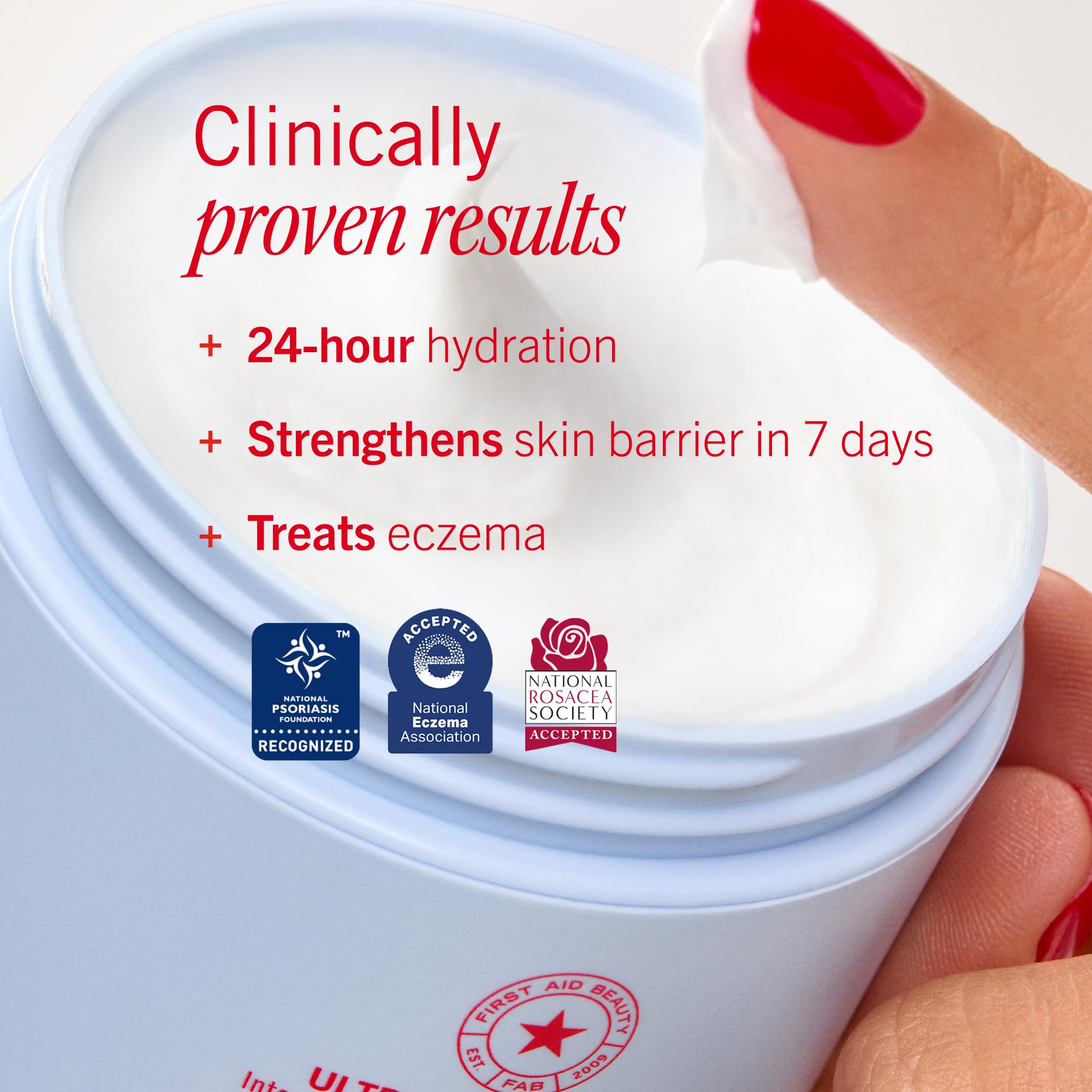 Elefair Tech First Aid Beauty Ultra Repair Cream, Intense Hydration - - Elefair Tech Official Product View 6
