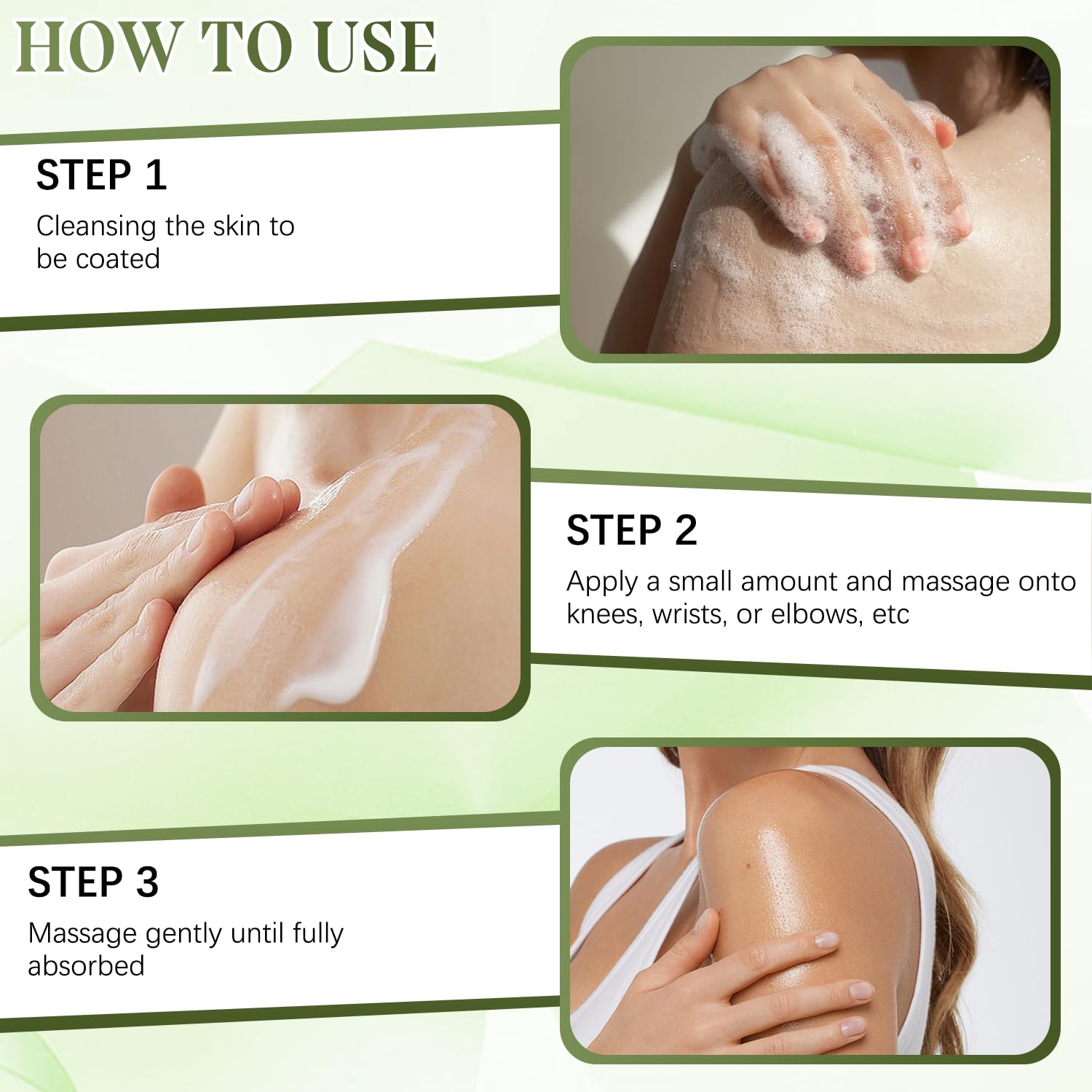 JJpopo Magnesium Cream with MSM and arnica in 50g tubes, a skin moisturizer for soothing and nourishing skin.