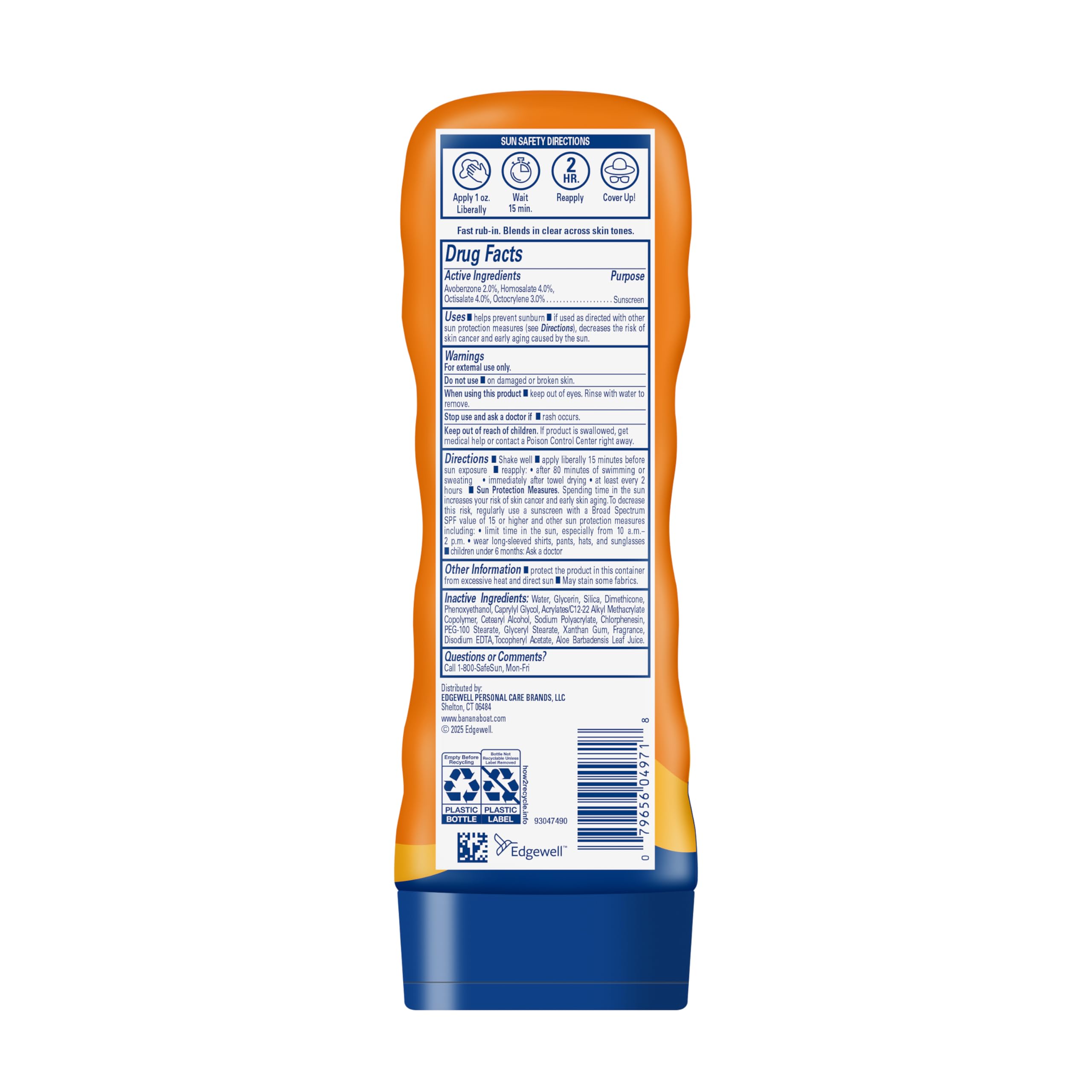Banana Boat Sport Ultra Lotion Sunscreen Broad Spectrum, SPF 30, 8oz each, Twin Pack