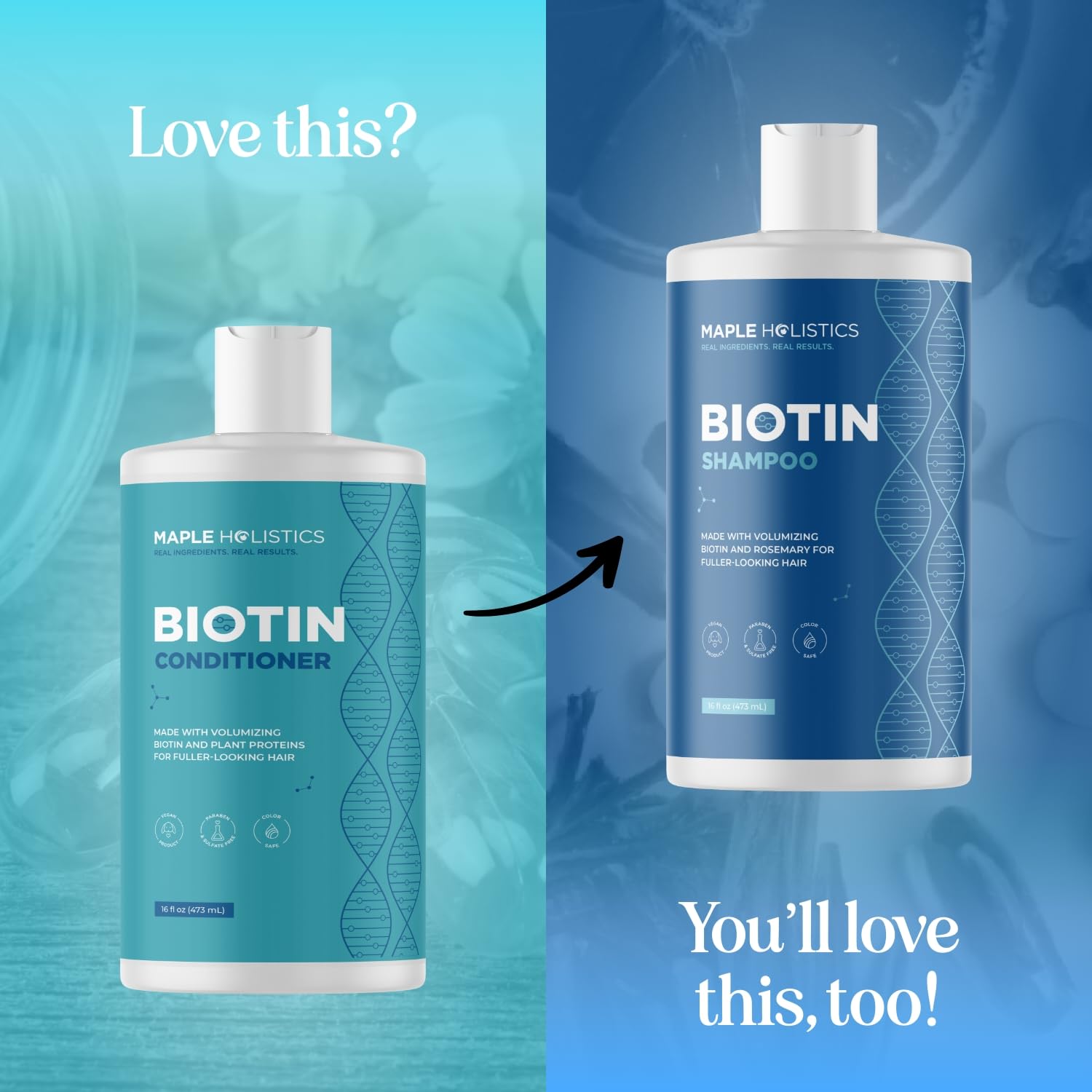 Maple Holistics Biotin Conditioner for Thinning Hair - Volumizing Conditioner - Maple Holistics Official Product View 7