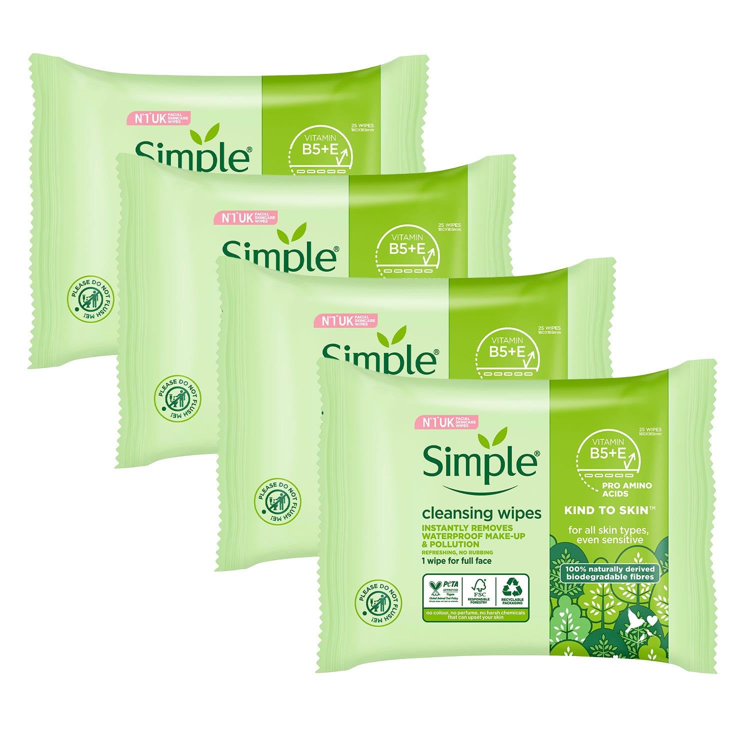 Simple Sensitive Skin Experts Kind To Skin Cleansing Facial - Product Imagery