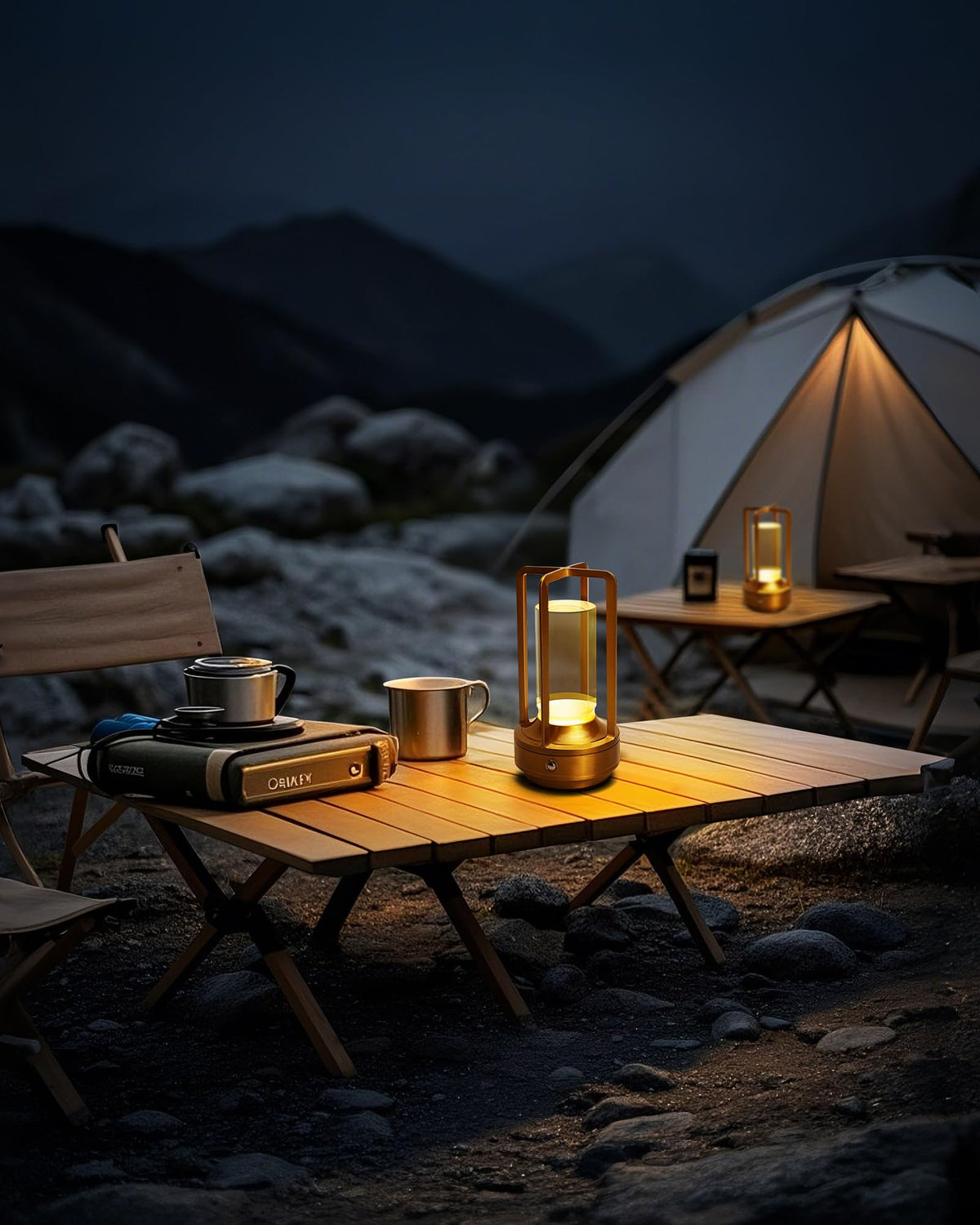 Set of 2 Cordless Table Lamps Rechargeable LED Desk Lamps - jinchangming Official Imagery - 3