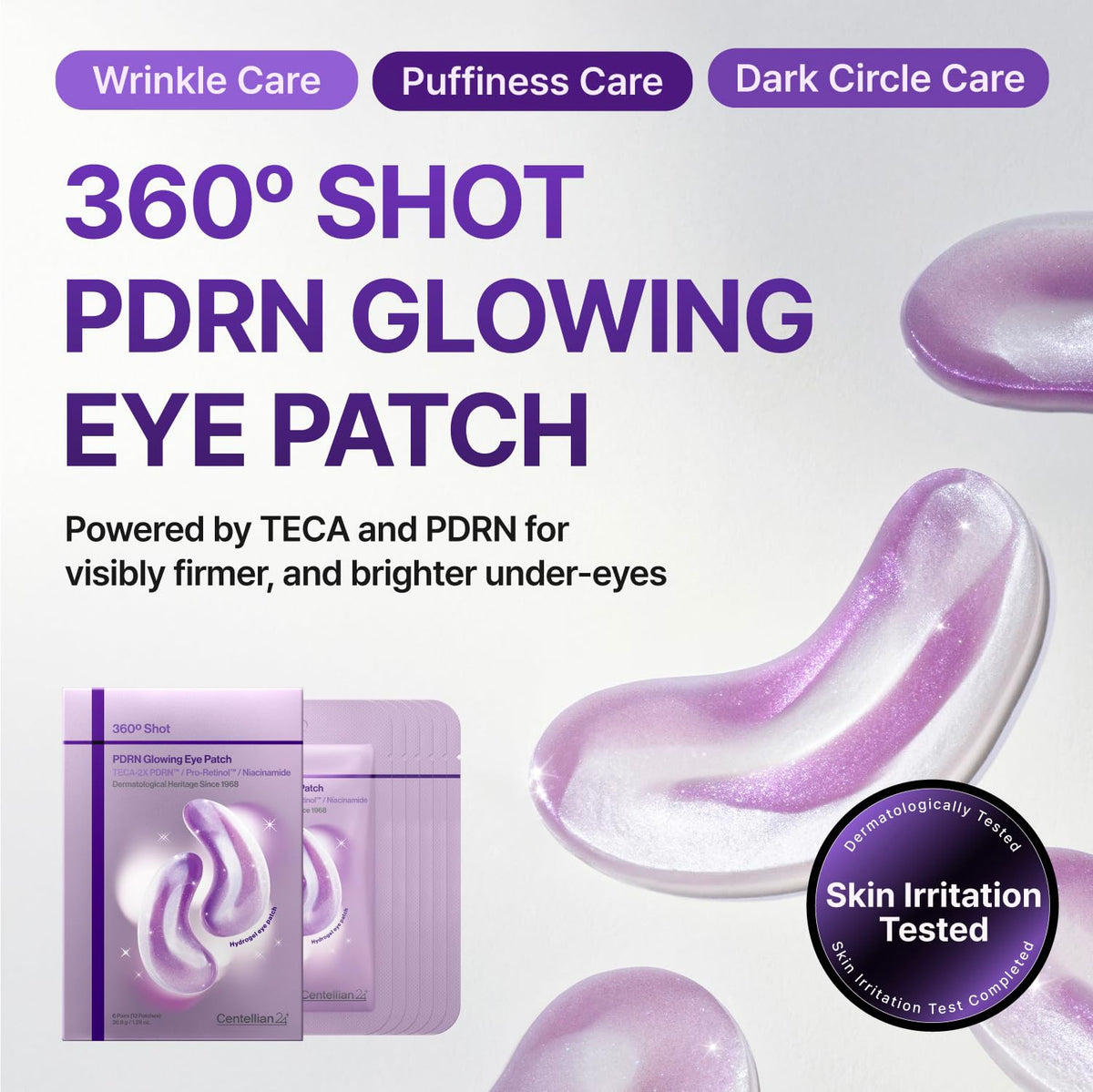 CENTELLIAN 24 360 Shot PDRN Glowing Eye Patch TECA Dark - CENTELLIAN 24 Official Imagery - 3