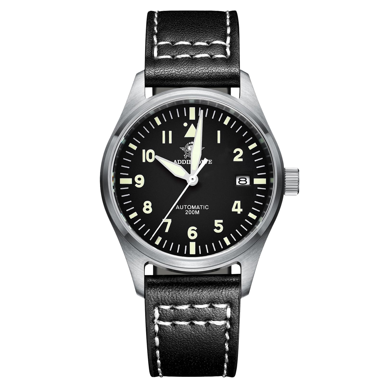 ADDIESDIVE Automatic Watches for Men Stainless Steel Diver 200 M - Product Imagery