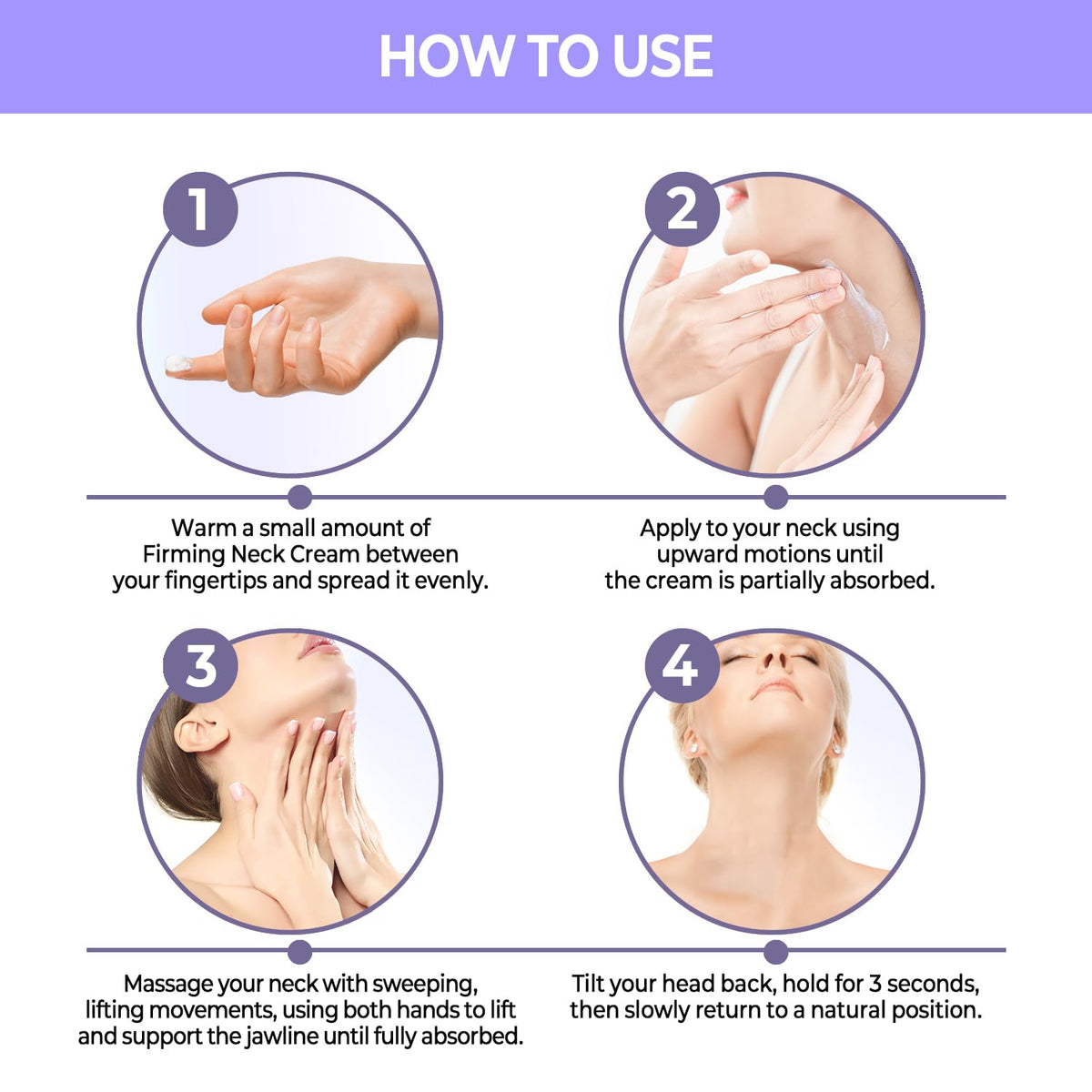 Korean Neck Firming Cream Neck Tightening and Lifting Cream - Ashania Official Imagery - 6
