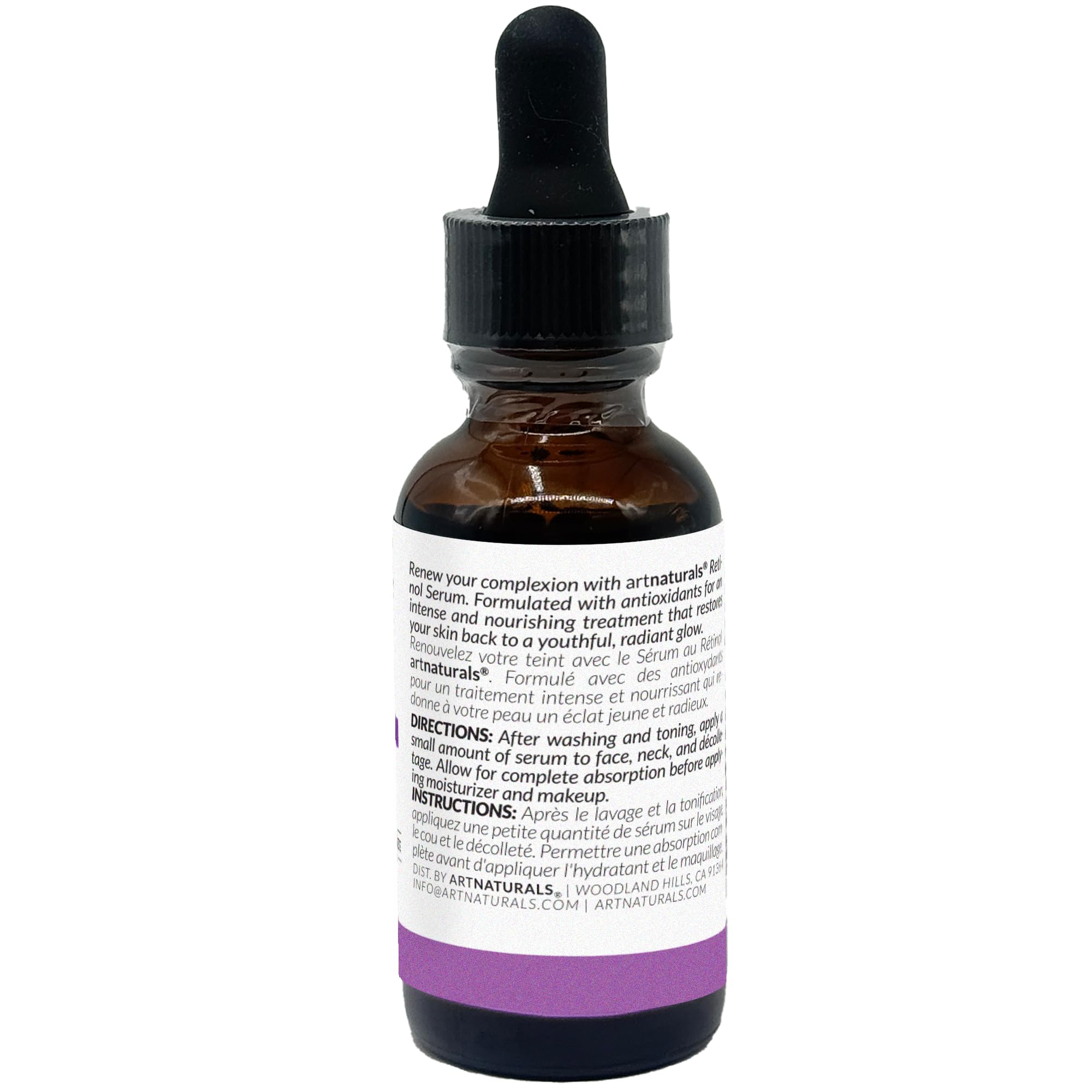 ArtNaturals Retinol Face Serum, 1 fl oz - Artnaturals Official Product View 4