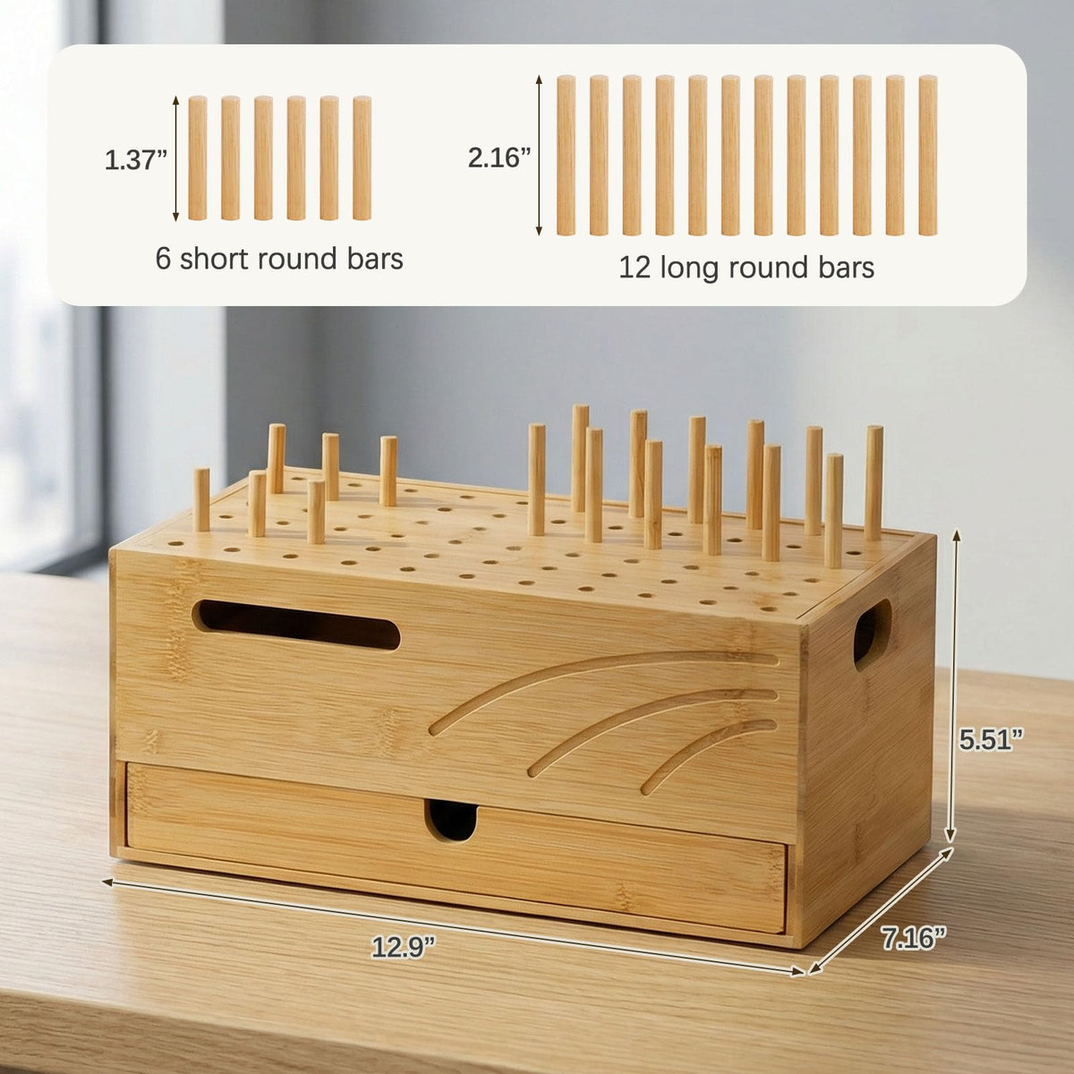 Homde Office Charging Station Organizer 2 Layer Charger - Homde Official Imagery - 4