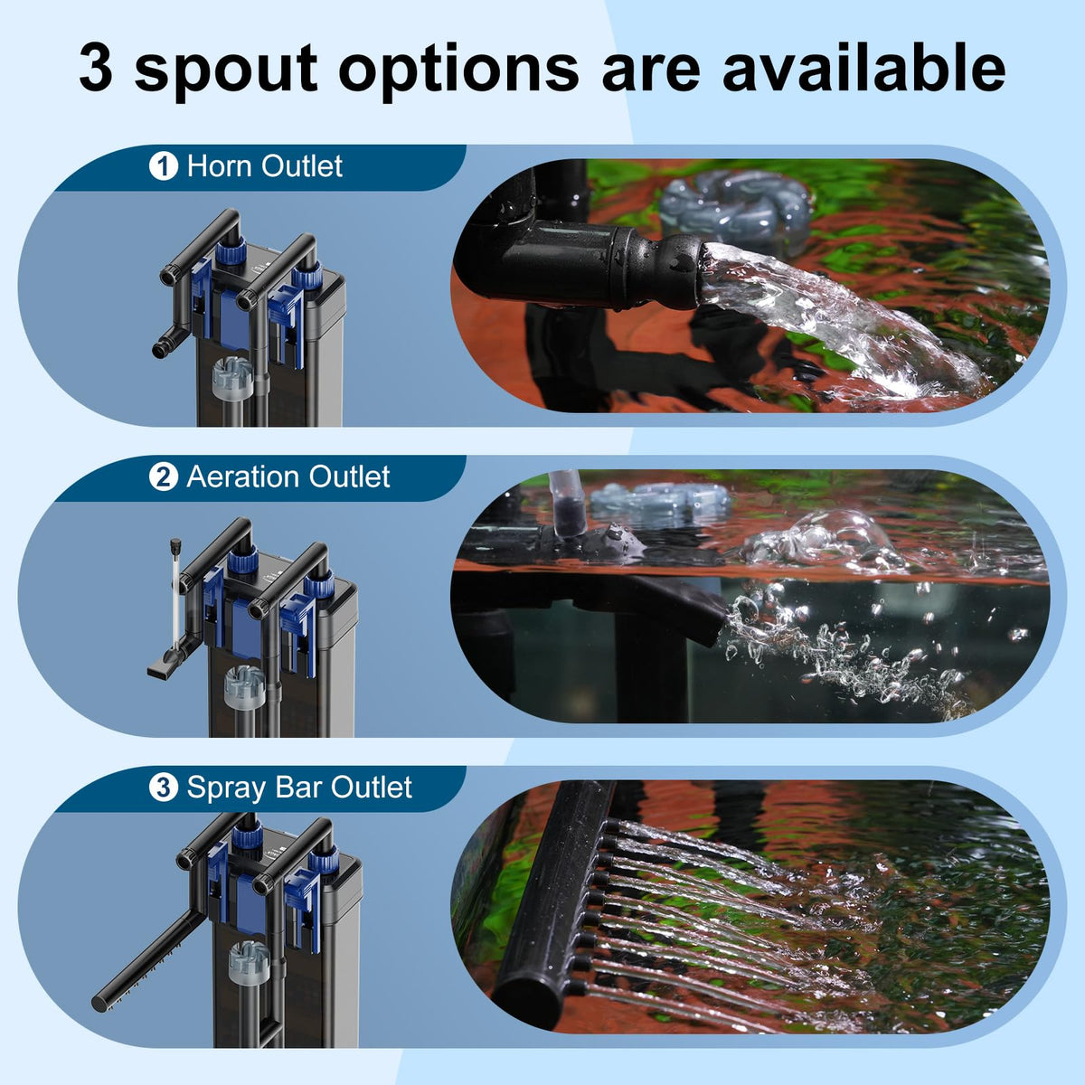 Hang On Back Aquarium Filter - SYSENCIAGA Official Imagery - 6