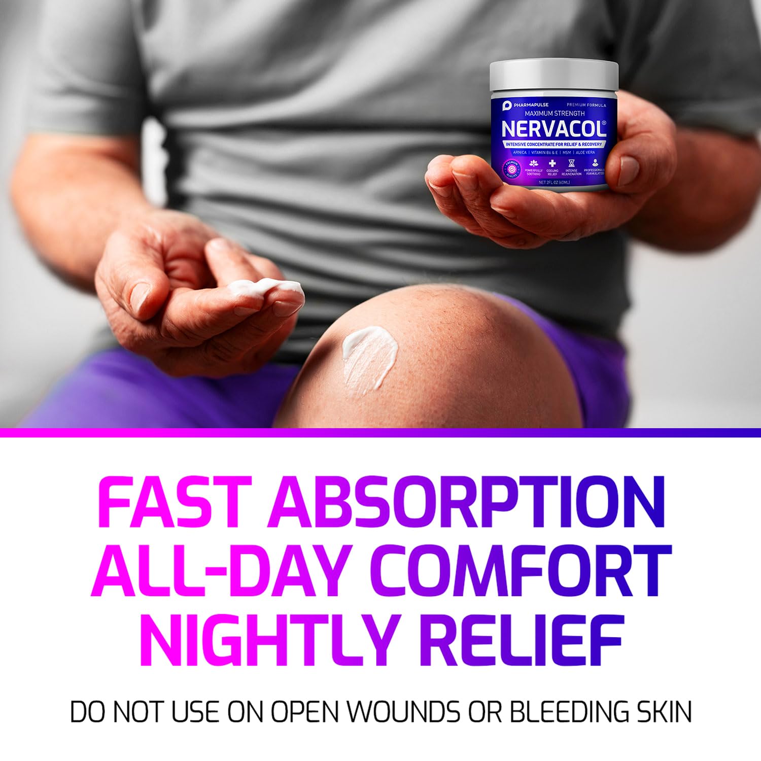 Pharmapulse Neuropathy Cream Maximum Strength 2oz