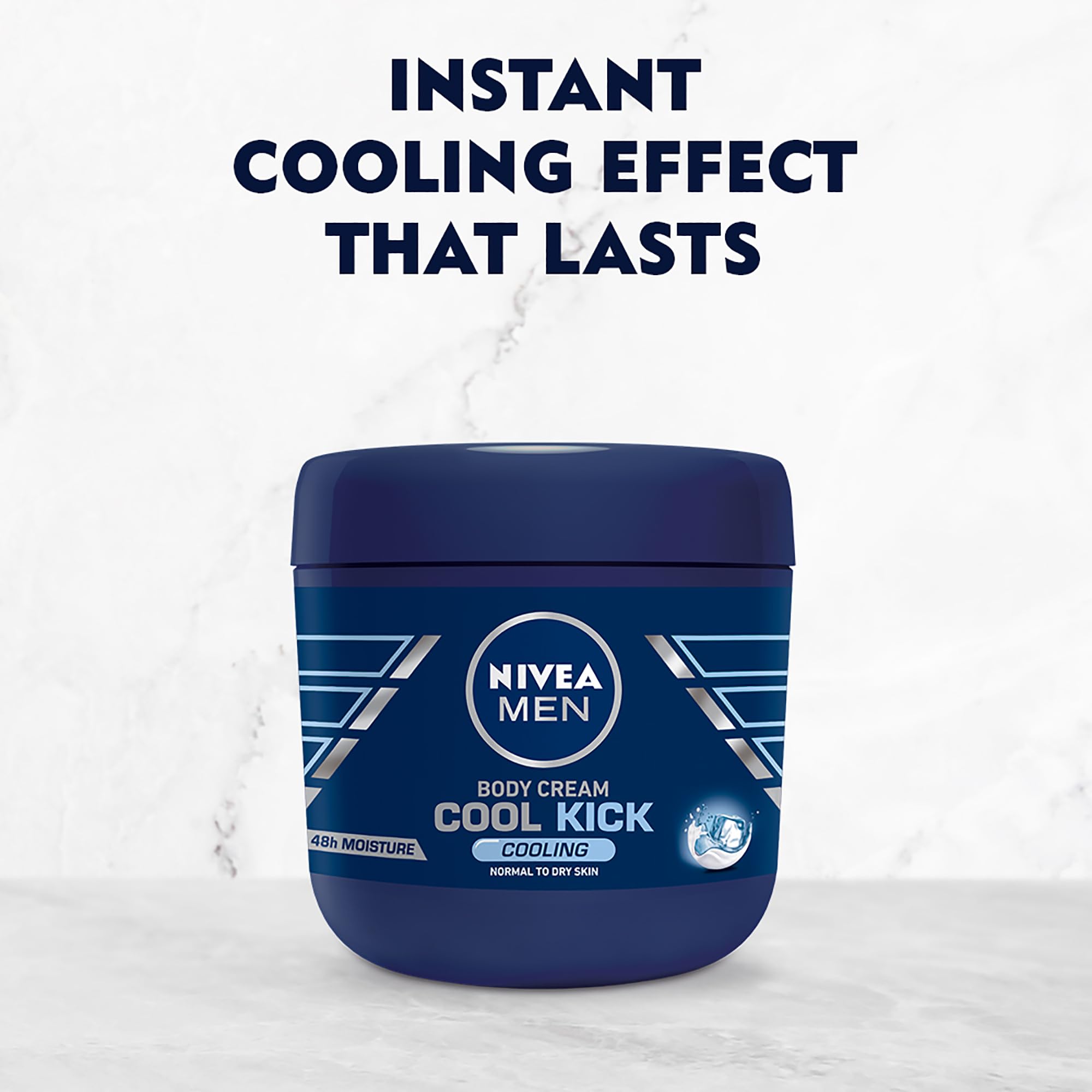 Nivea Men Cool Kick Body Cream - 13.5 Fl Oz / 400 mL - NIVEA Official Product View 3