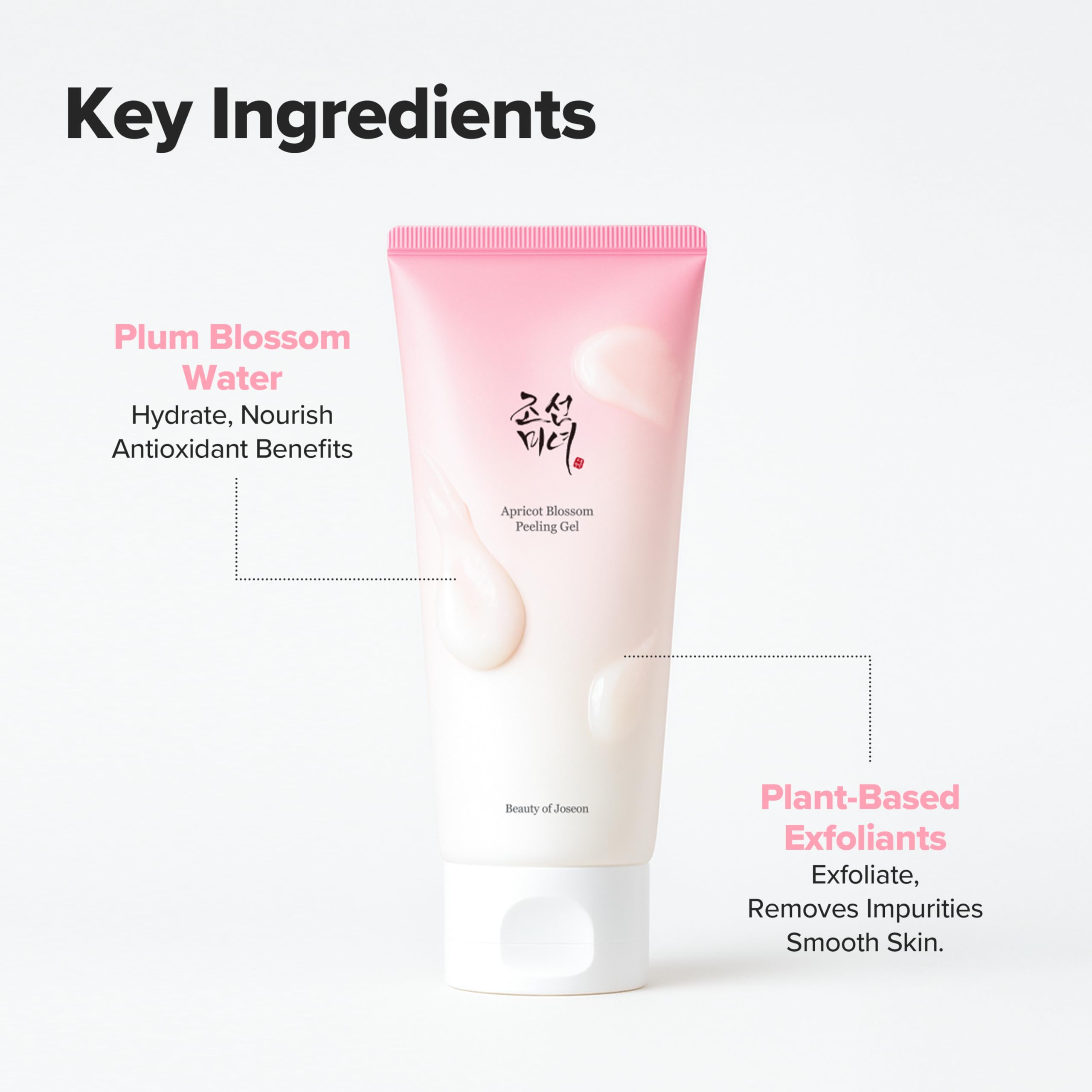 Beauty of Joseon Apricot Blossom Peeling Gel Soft Exfoliating - Beauty of Joseon