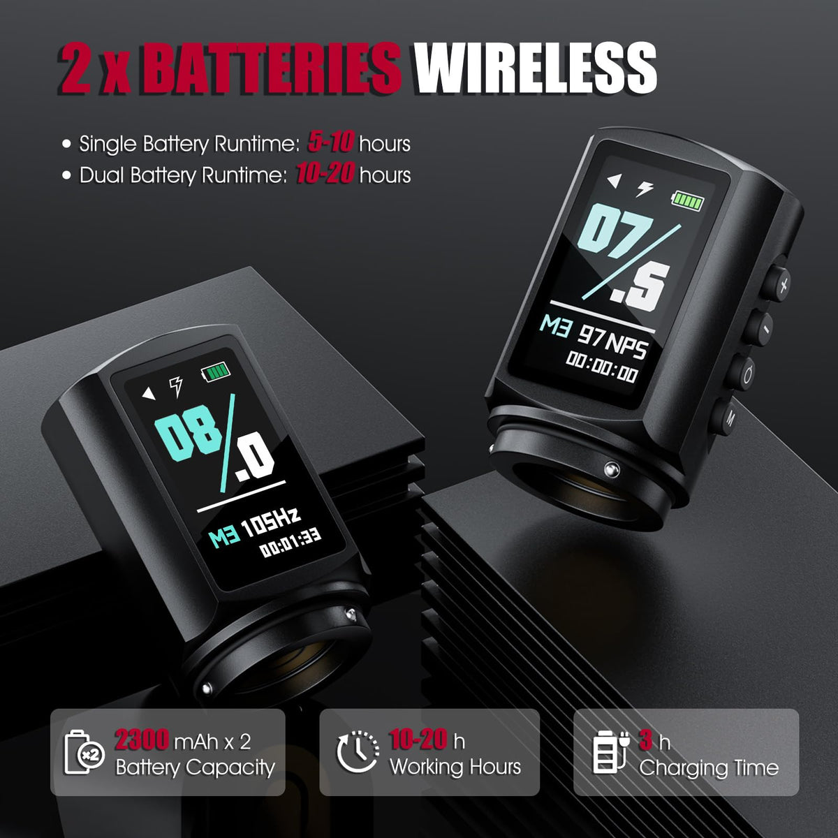 TATELF Wireless Gun Kit for Beginners Complete Set with 2 - TATELF Official Imagery - 5