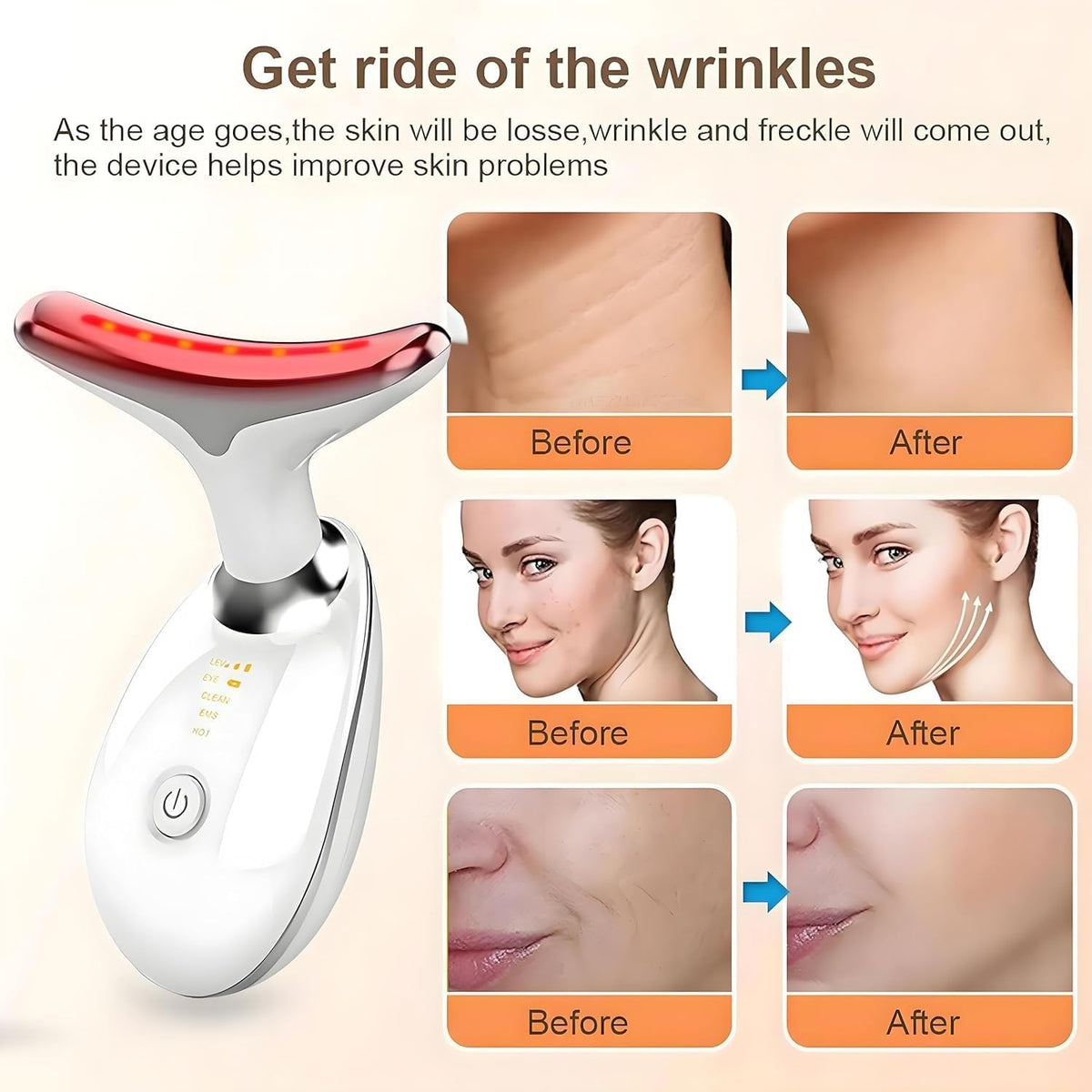 7 Color LED Facial Massager for Skin Care Portable - Premium Selection Official Imagery - 8