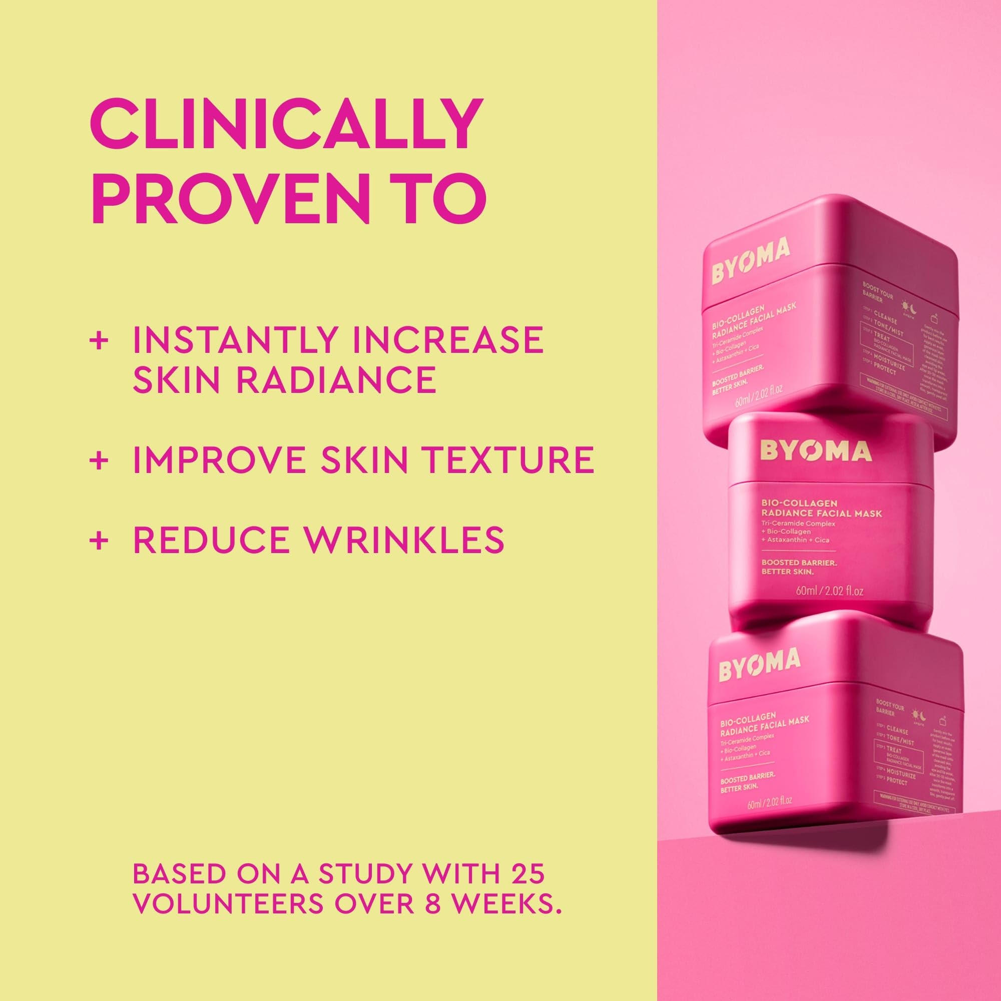 BYOMA Bio-Collagen Radiance Facial Mask - BYOMA