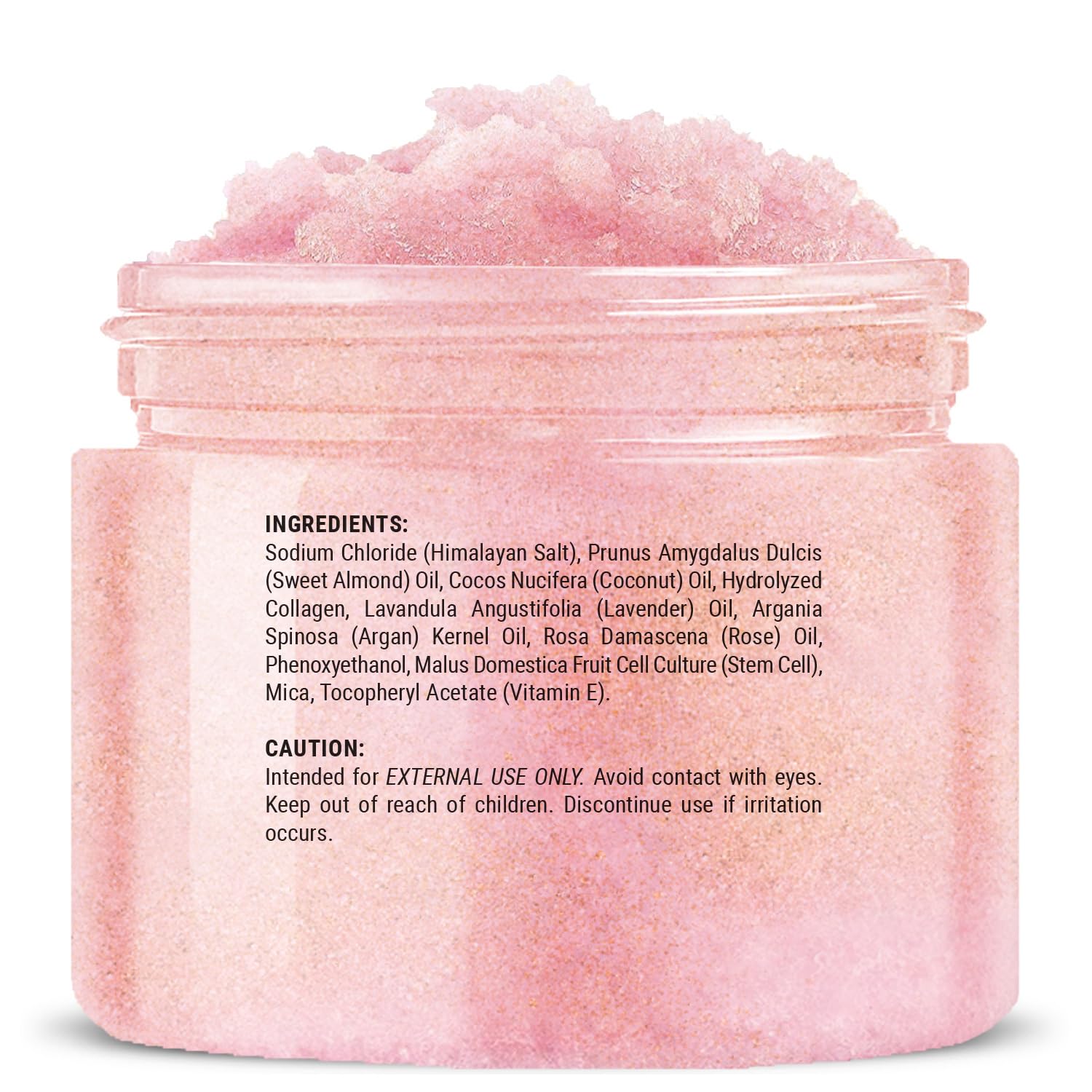MYSTÉRE BEAUTÉ Himalayan Salt Body Scrub, Collagen & Rose Oil for Skin - MYSTÉRE BEAUTÉ Official Product View 8