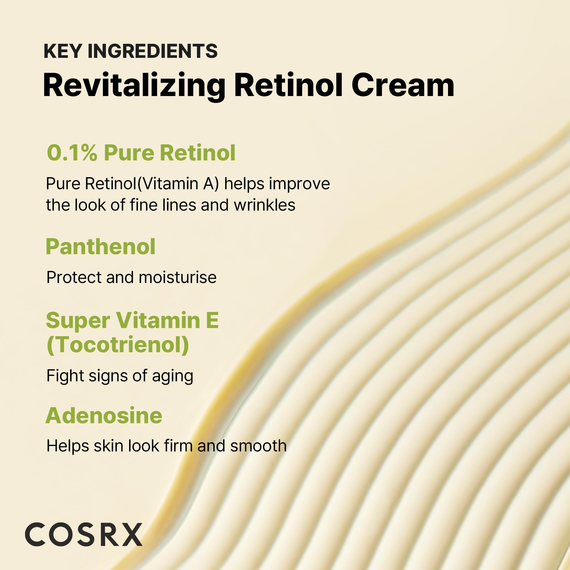 COSRX Retinol 0.1% Cream, Anti - Aging Eye & Neck Cream - COSRX Official Product View 5