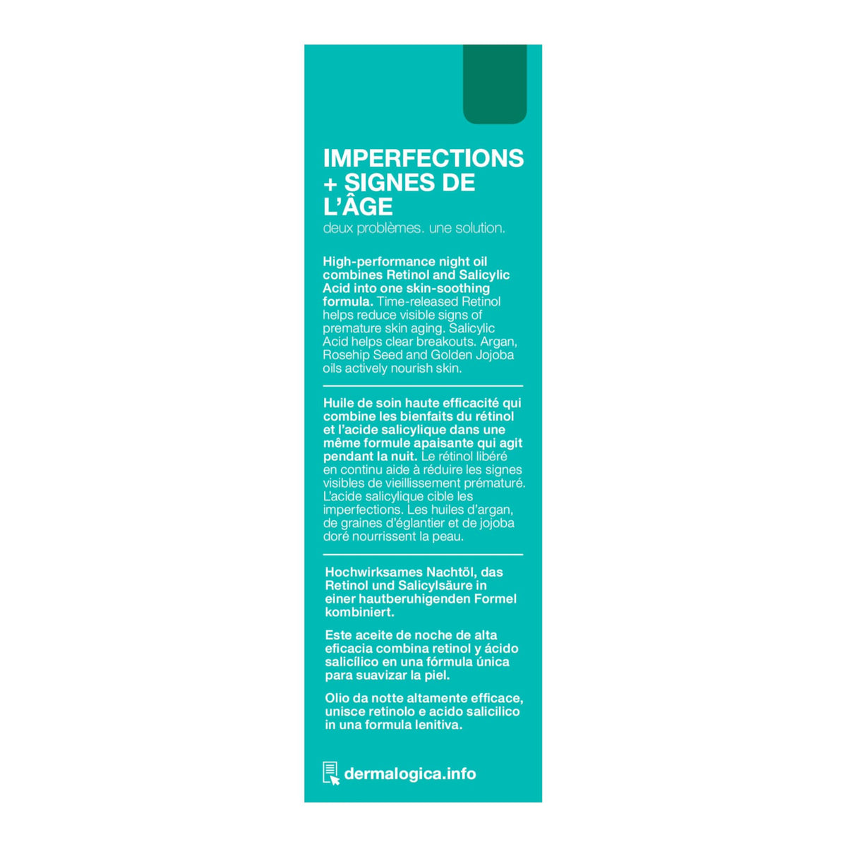 Dermalogica Retinol Clearing Oil Face Serum with Salicylic - Premium Selection Official Imagery - 5