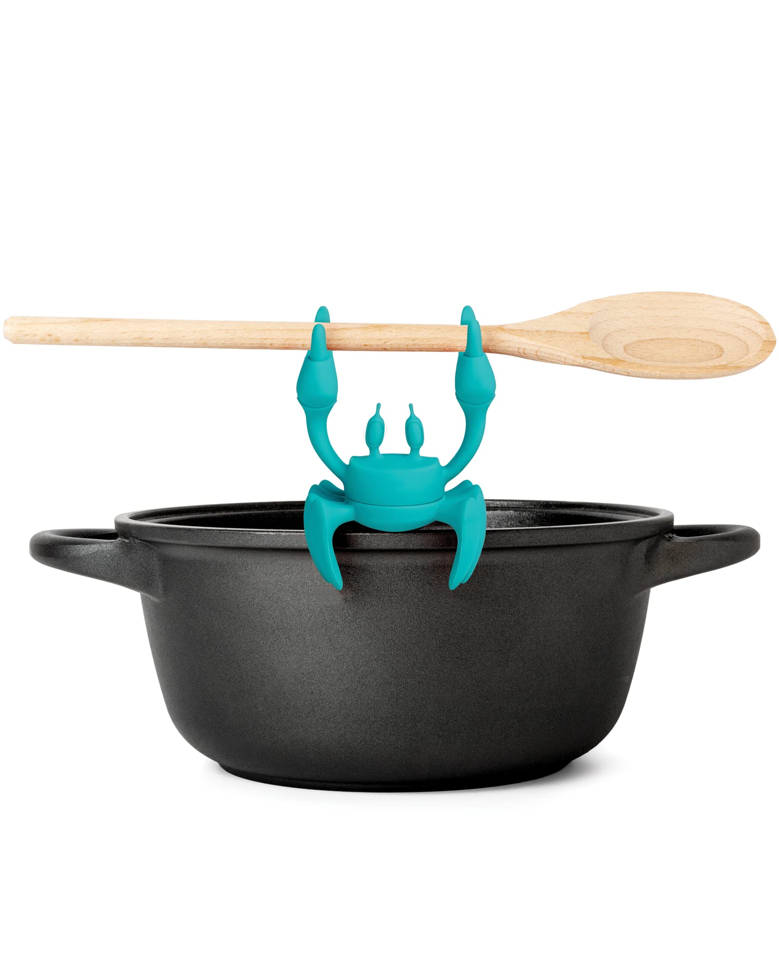 OTOTO 2 in 1 Silicone Spoon Rest & Steam Releaser - Large Spoon Holder - View 9