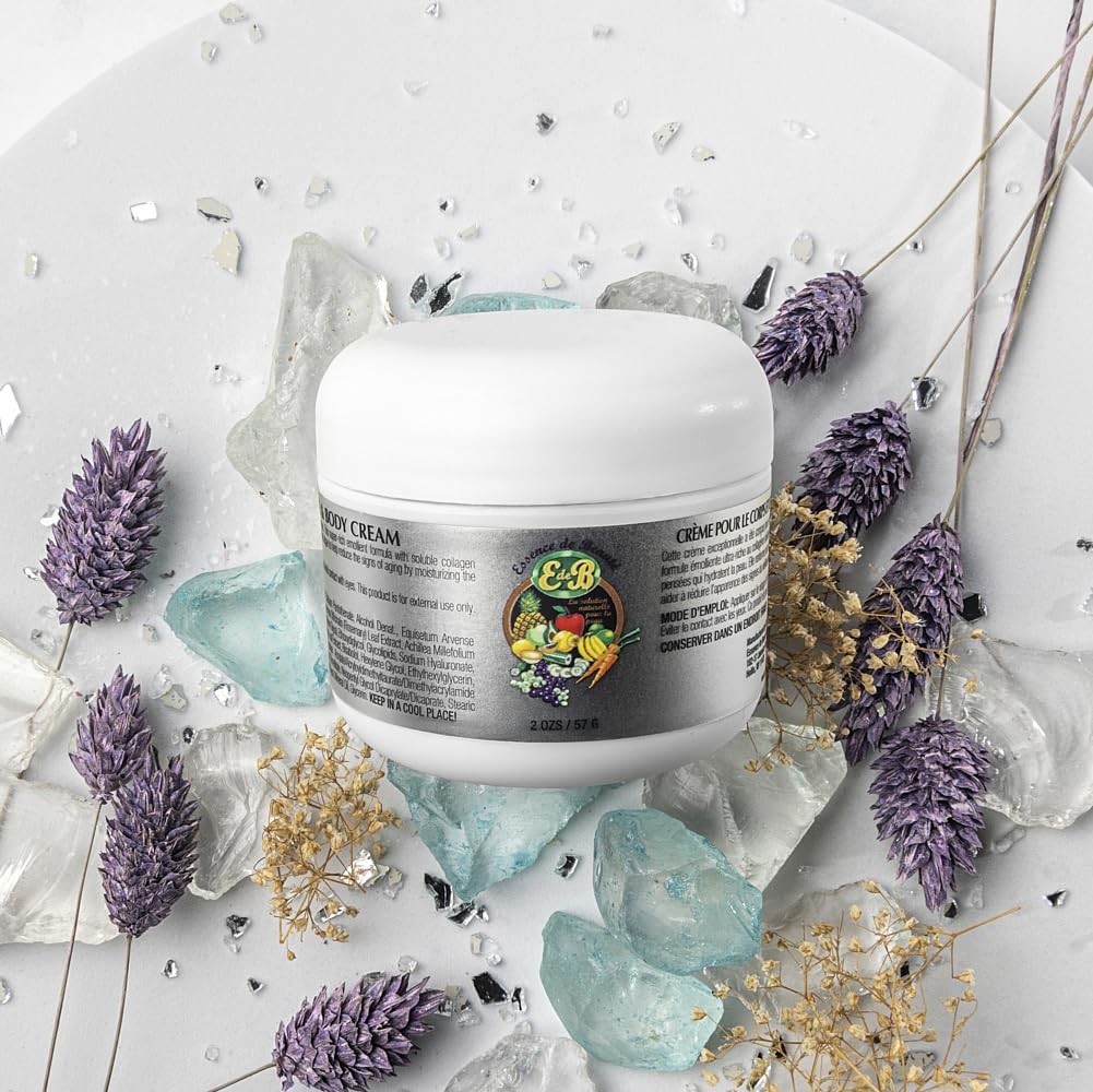 Essence de Beaute Collagen Vitamin E Face Body Cream 4oz - E de B Official Imagery - 3