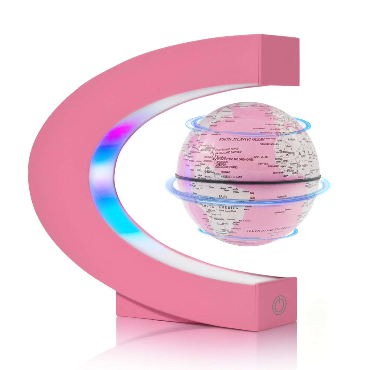 Magnetic Levitation Floating Globes with LED Lights C Frame - Flagest Official Imagery - 1