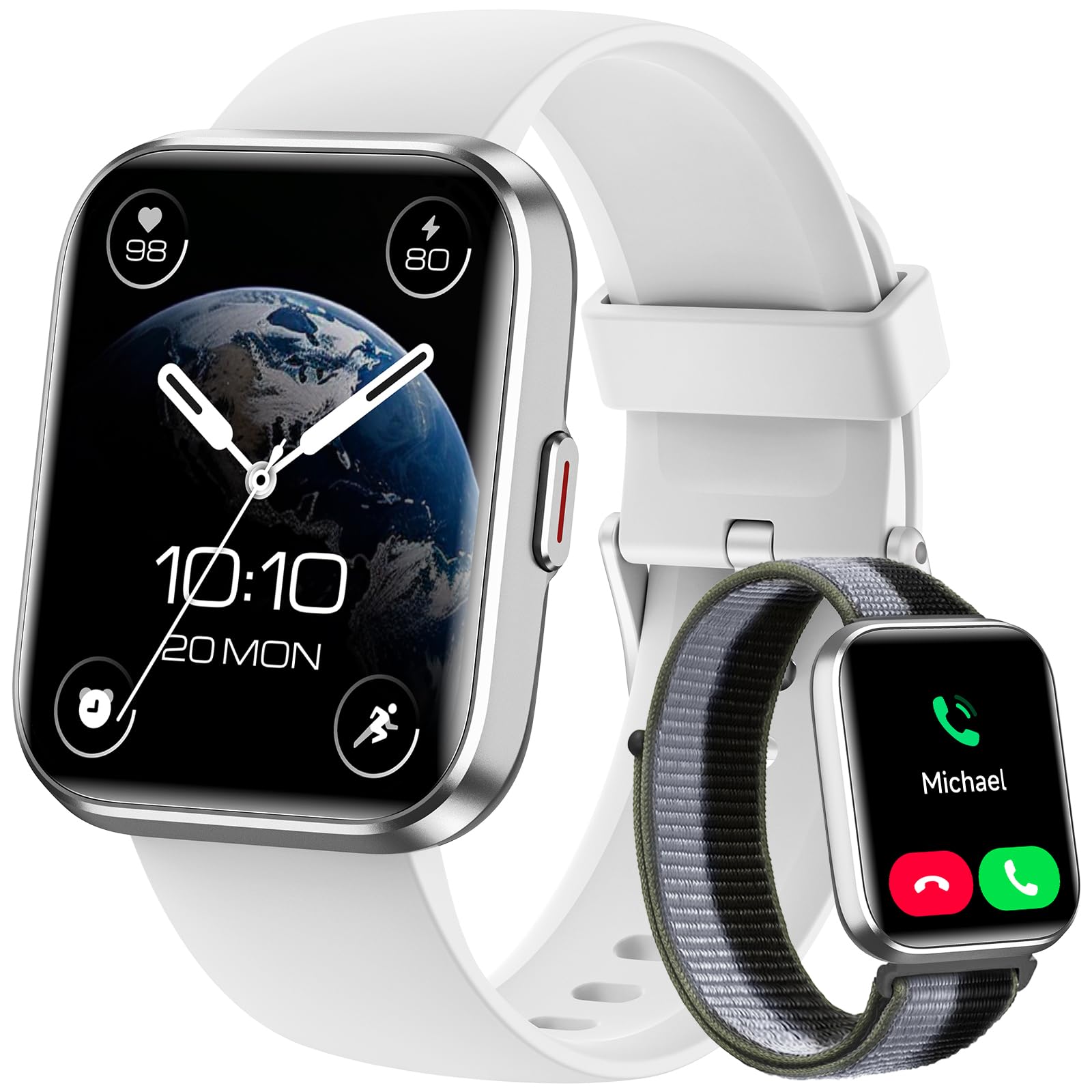 Gydom Smart Watch for Men Women, 1.8" Fitness Tracker for Android & iP - View 10