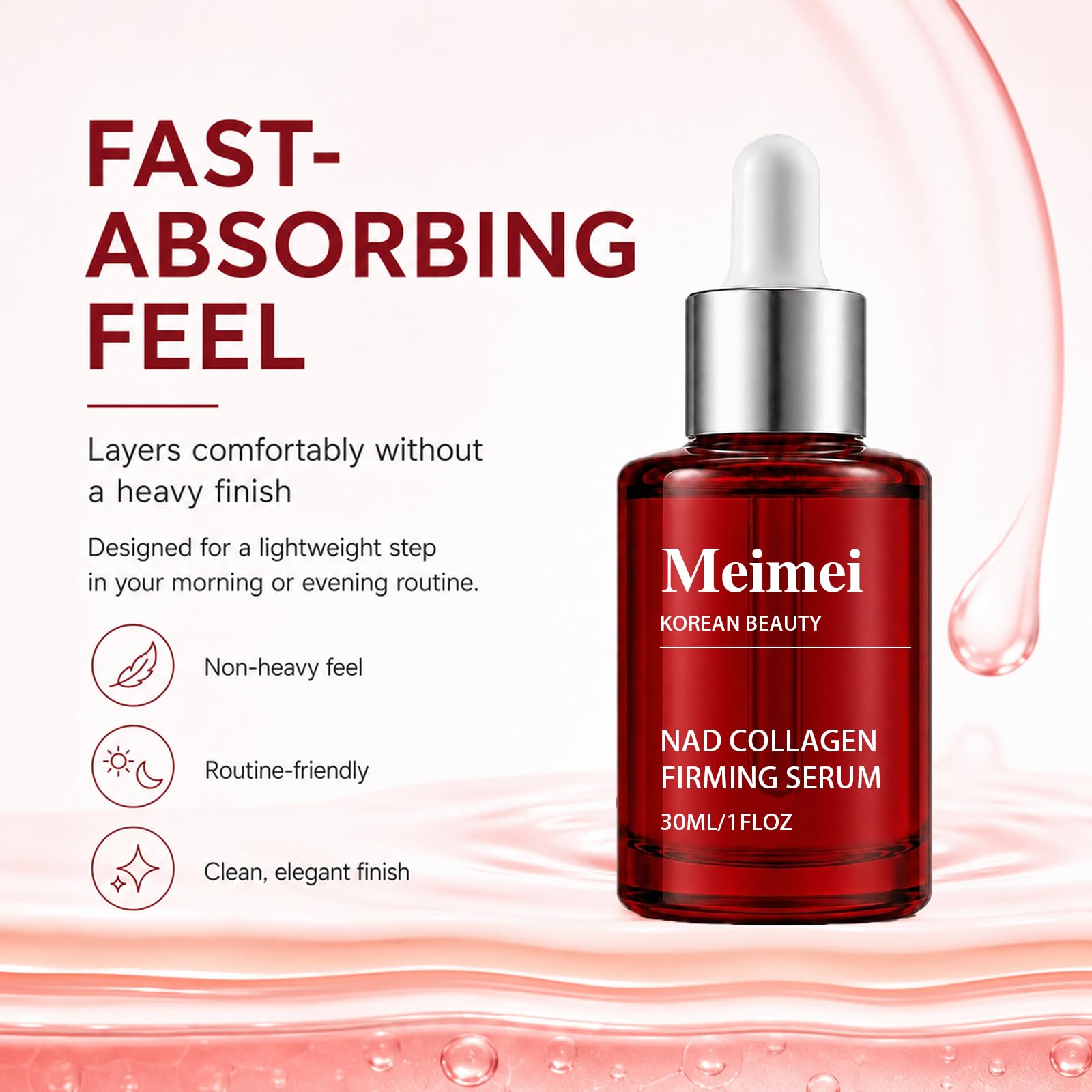 URABOS Meimei Firming Serum,Meimei Korean Beauty Nad Firming Serum,with EGF & - URABOS Official Product View 8