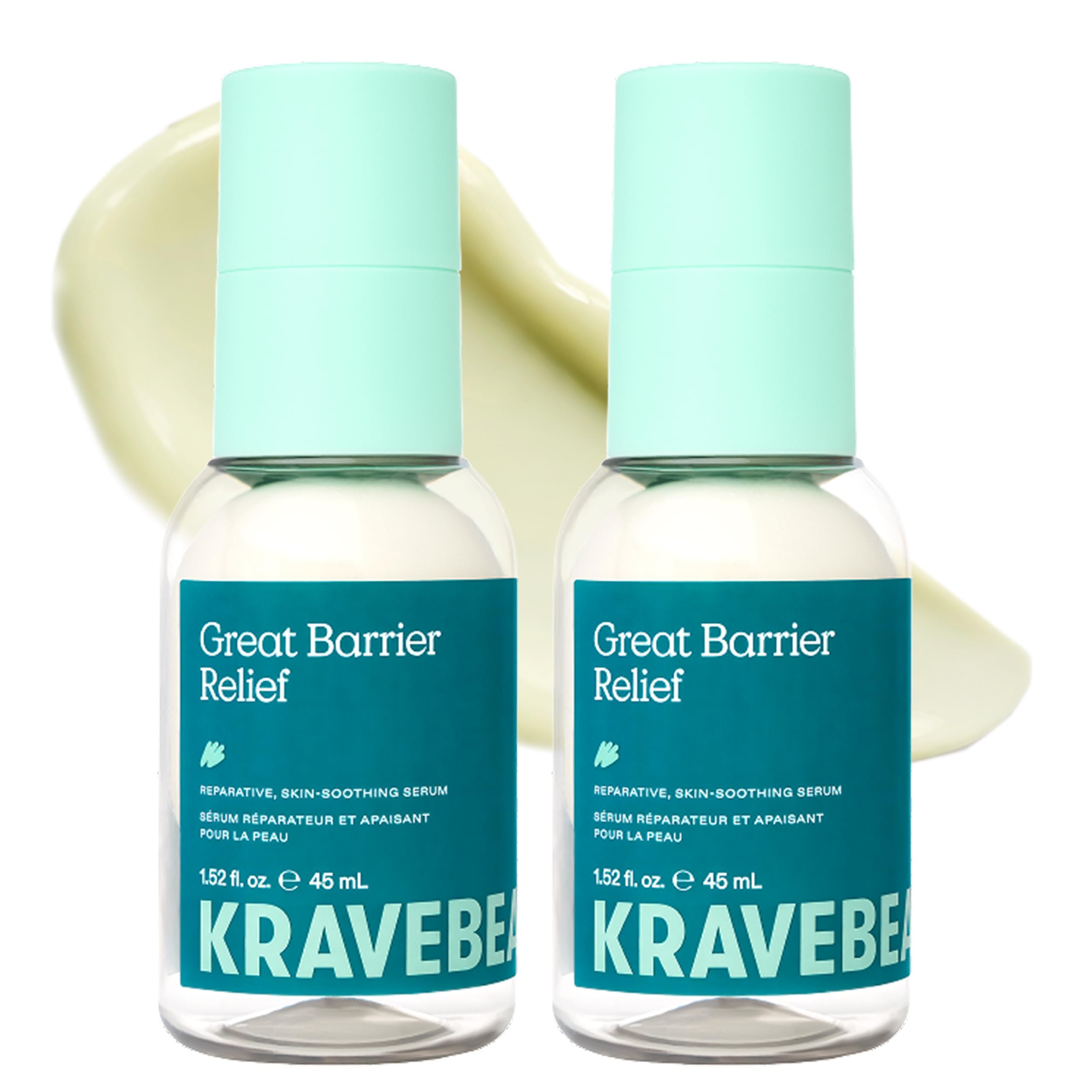 KraveBeauty Great Barrier Relief Face Serum for Dry, Sensitive - KraveBeauty
