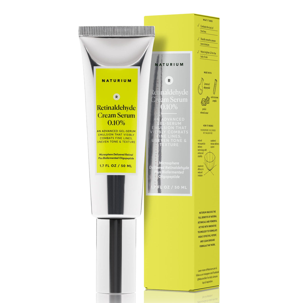 Naturium Retinaldehyde Cream Serum 0 10 Face Neck and Chest - Naturium Official Imagery - 2